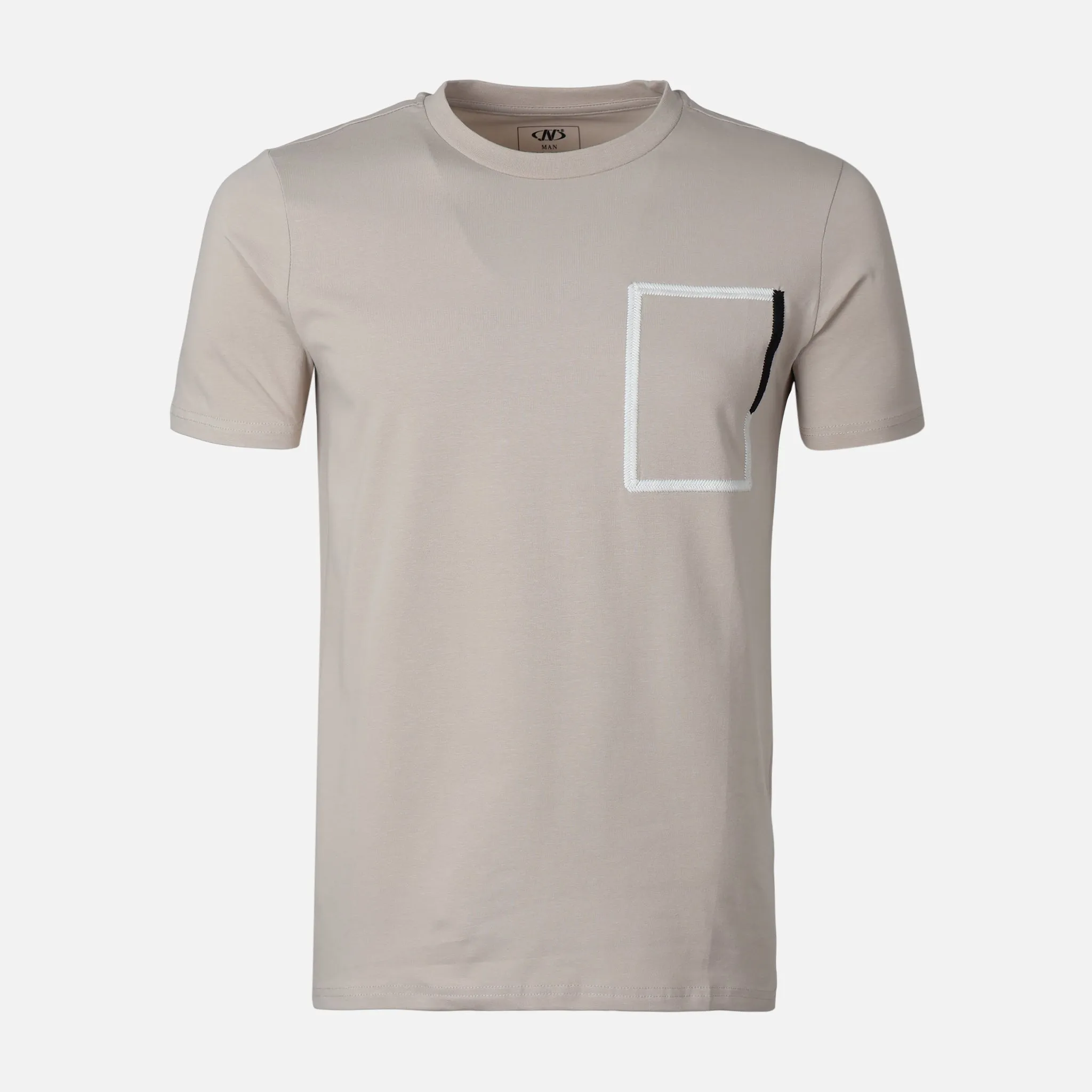 MEN T-SHIRT ROUND NECK REGULAR FIT SkinFriendlyElastic