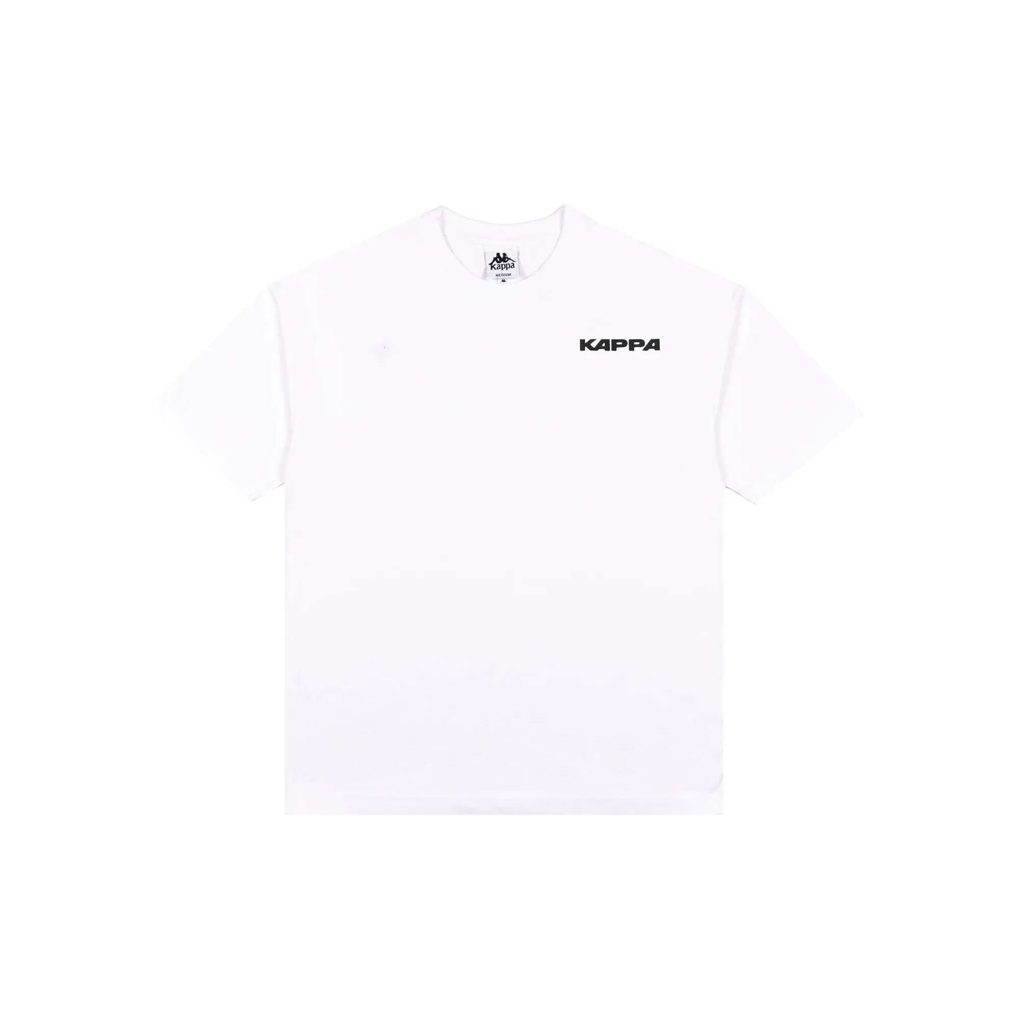 Moisture Control Fabric Pre Shrunk Fabric Authentic Nyle T-Shirt - White Black