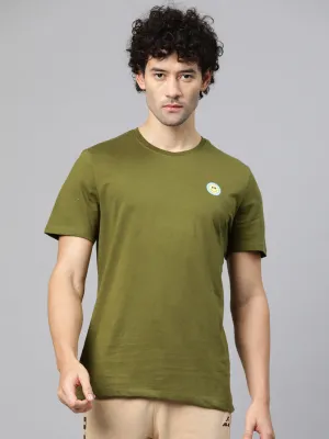 BuiltIn Grip QuickReleaseClosure Alcis Men Printed T-shirt