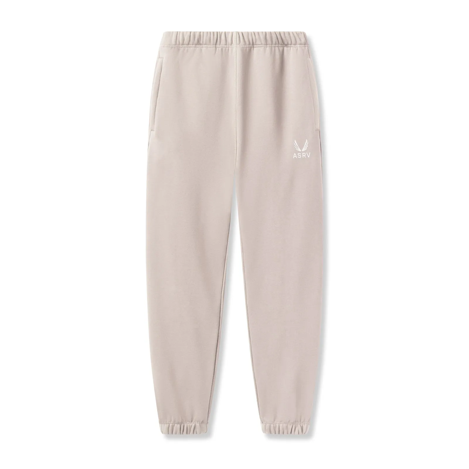 Eco Friendly Dye Ripstop Texture 0655. Tech-Terry? Oversized Sweats - Chai "Emblem"