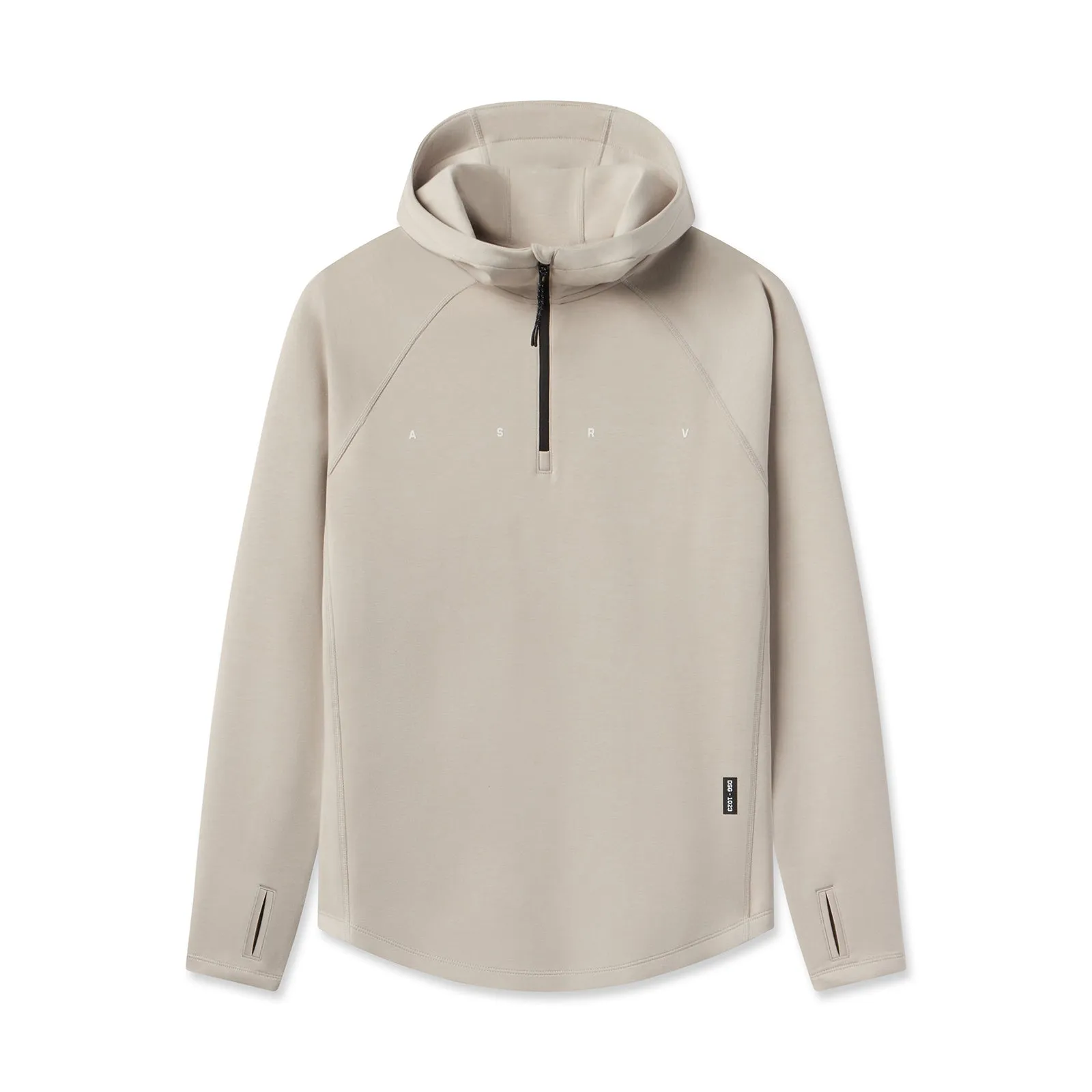 Glossy Look Beaver like 1023. Dri-Core? Zip Hoodie - Chai