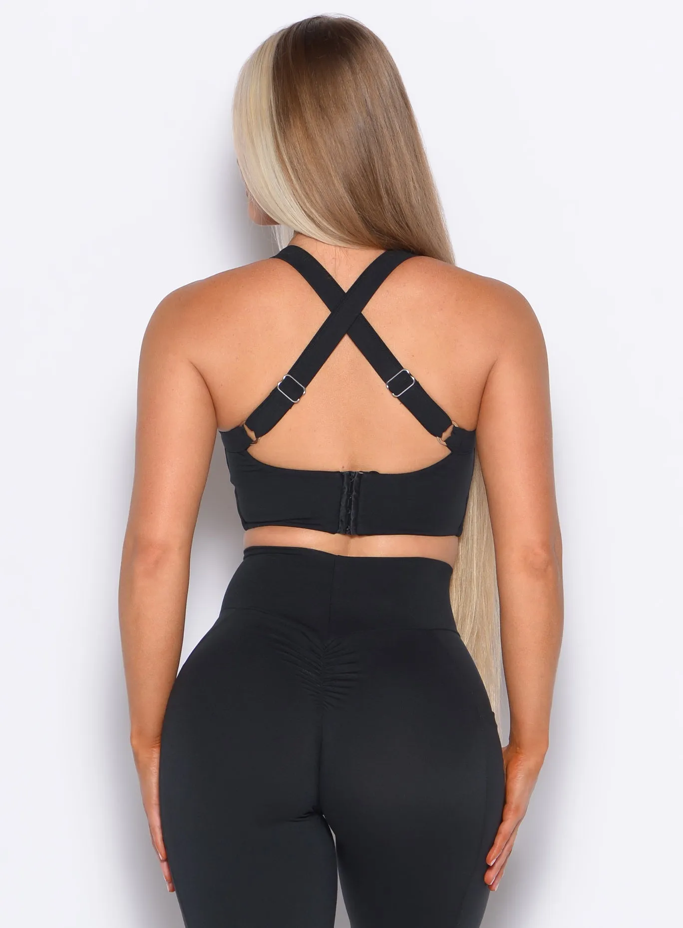 Seamless Structure Elastic stitching High Impact Bra