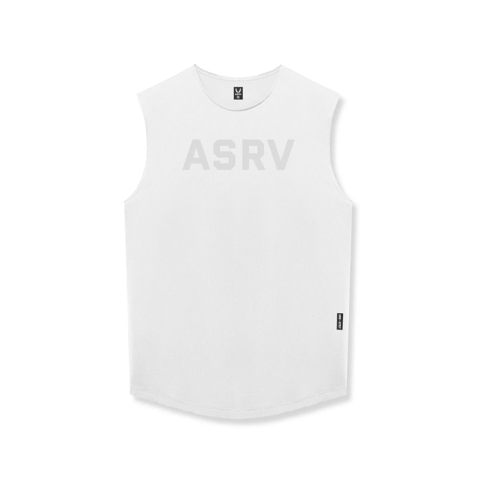 high load - bearing capacity 0757. AeroSilver? Cutoff Tank - White "ASRV"