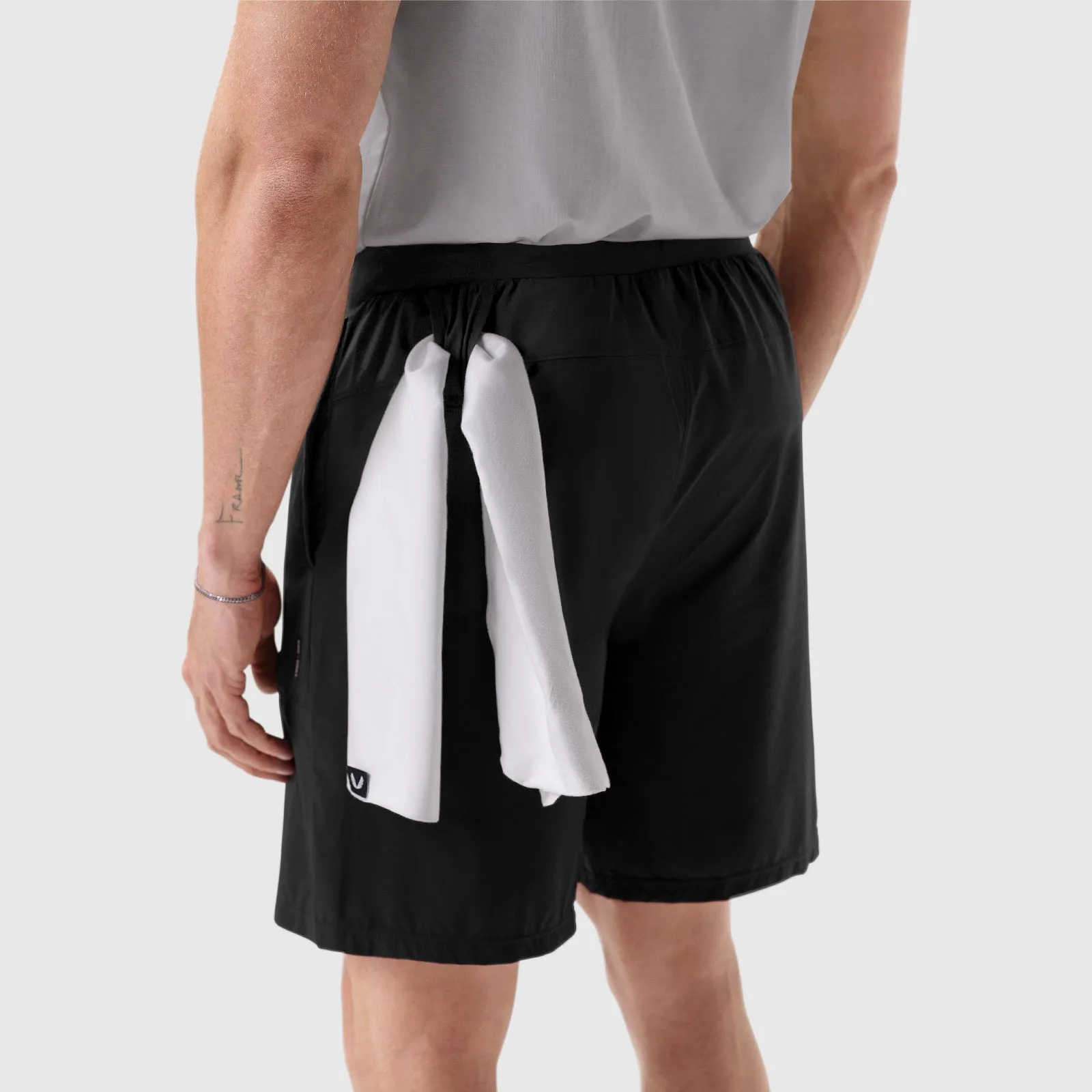 0997. Aerotex? 8" Training Short - Black Light Wear