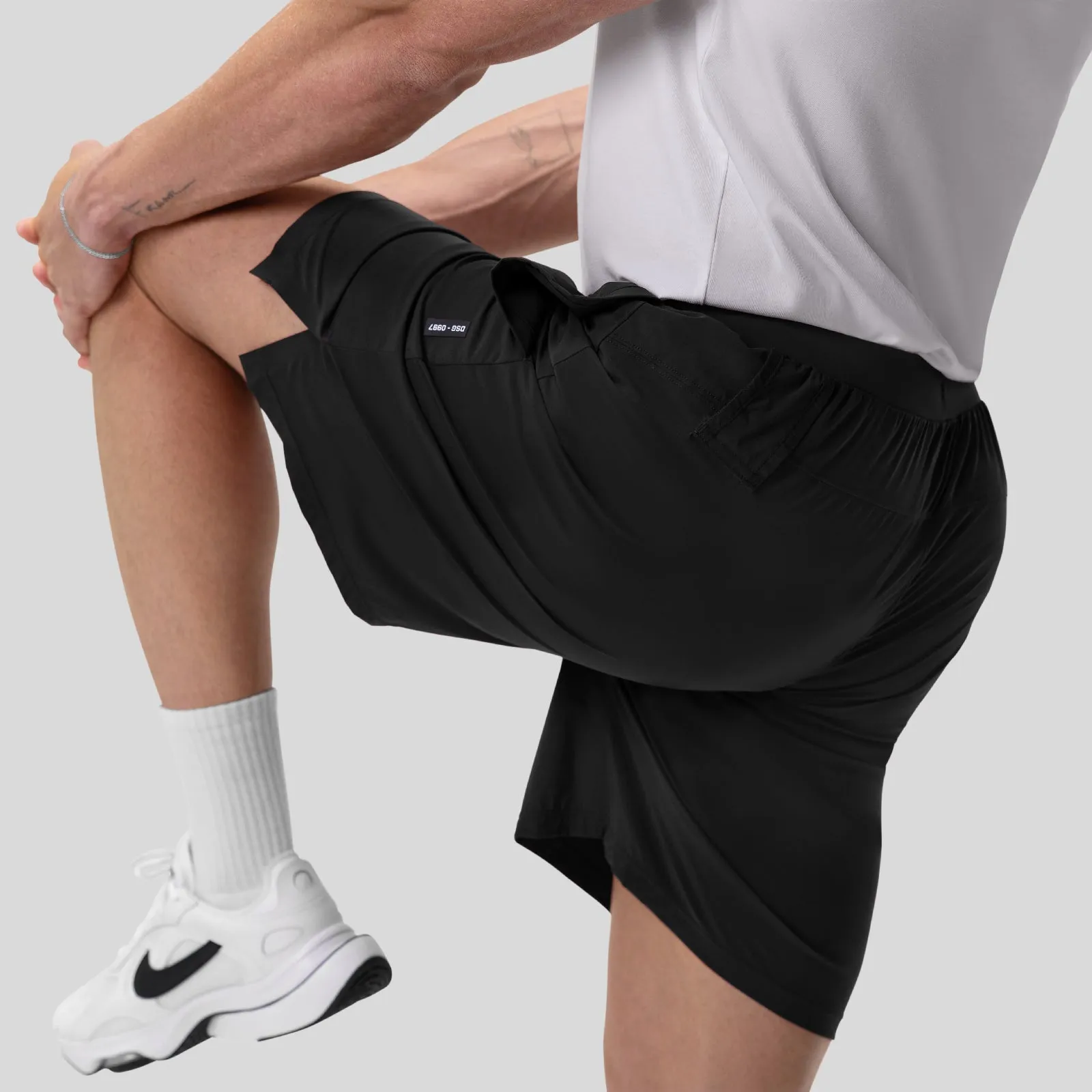 0997. Aerotex? 8" Training Short - Black Camping Gear