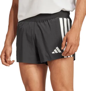 adidas Adizero 3 Inch Split Mens Running Shorts - Black Home Wear