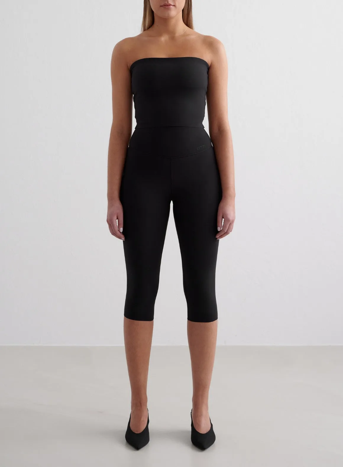 Black Sense Capri Tights Daily Routine Luxury Choice Budget Friendly Camping Gear