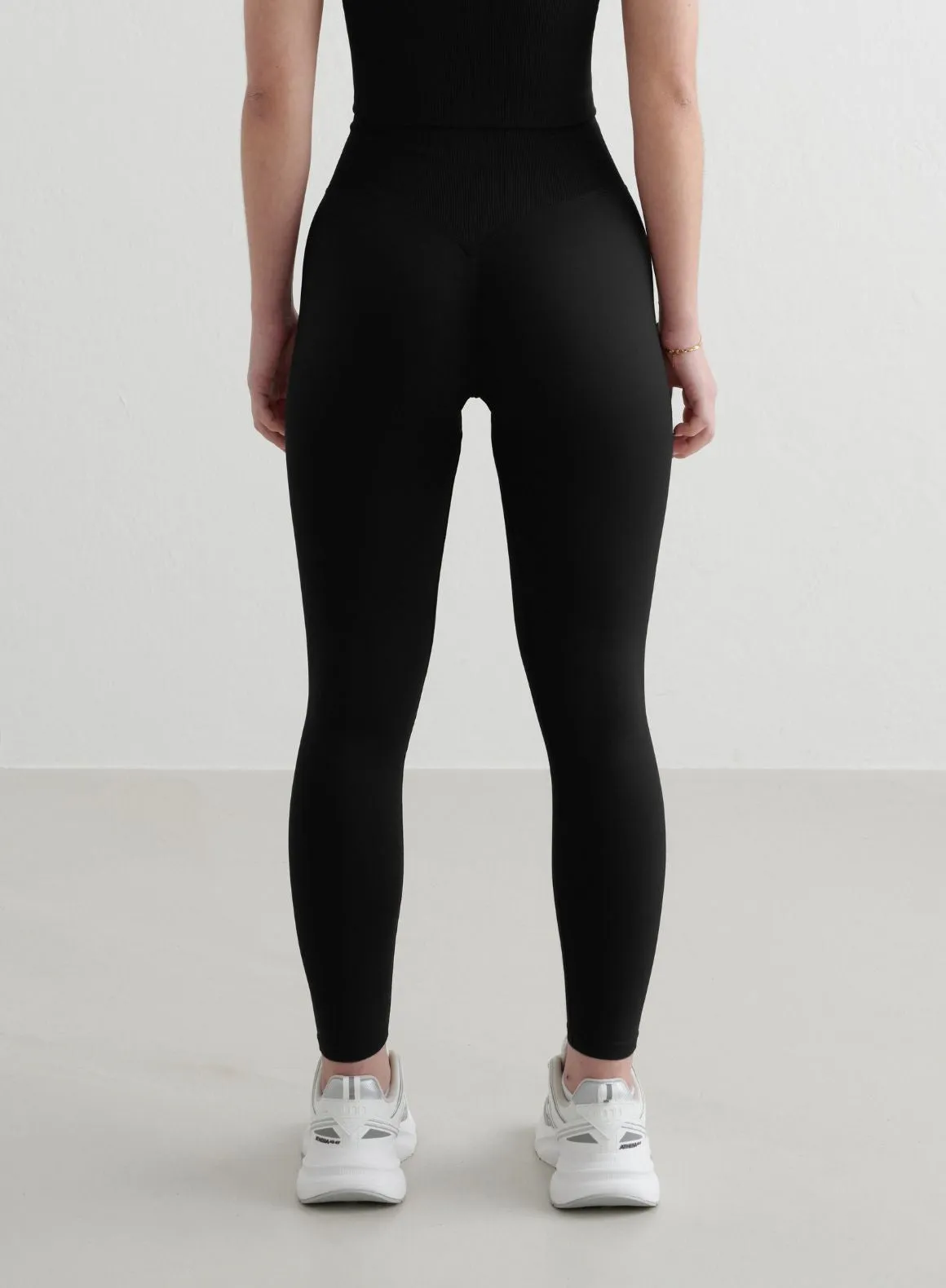Body Shaping Fitness Lover Zen Mode Black Shape Seamless Petite Tights