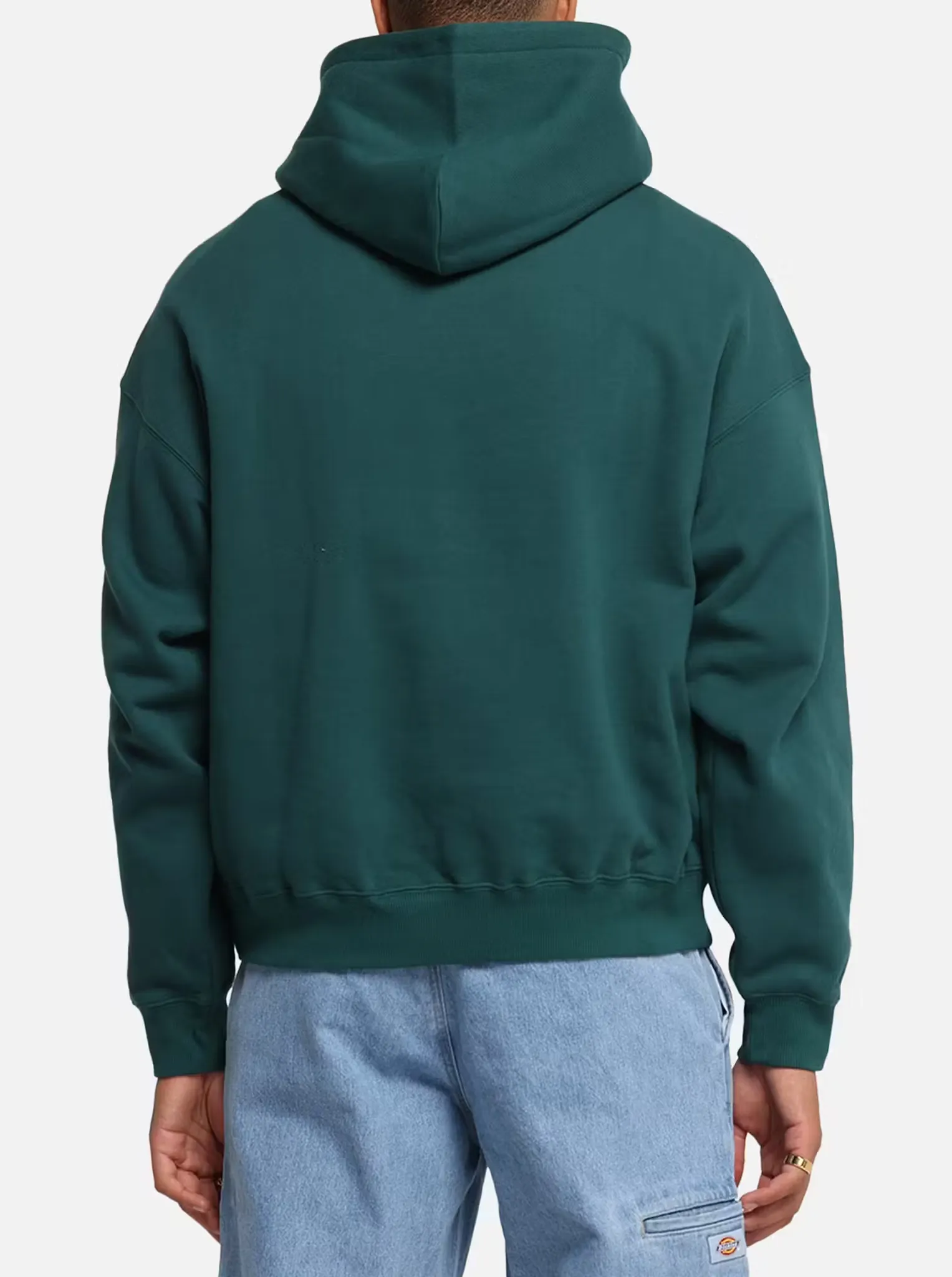 Western Style New York Yankees Mid Crest Boxy Hoodie
