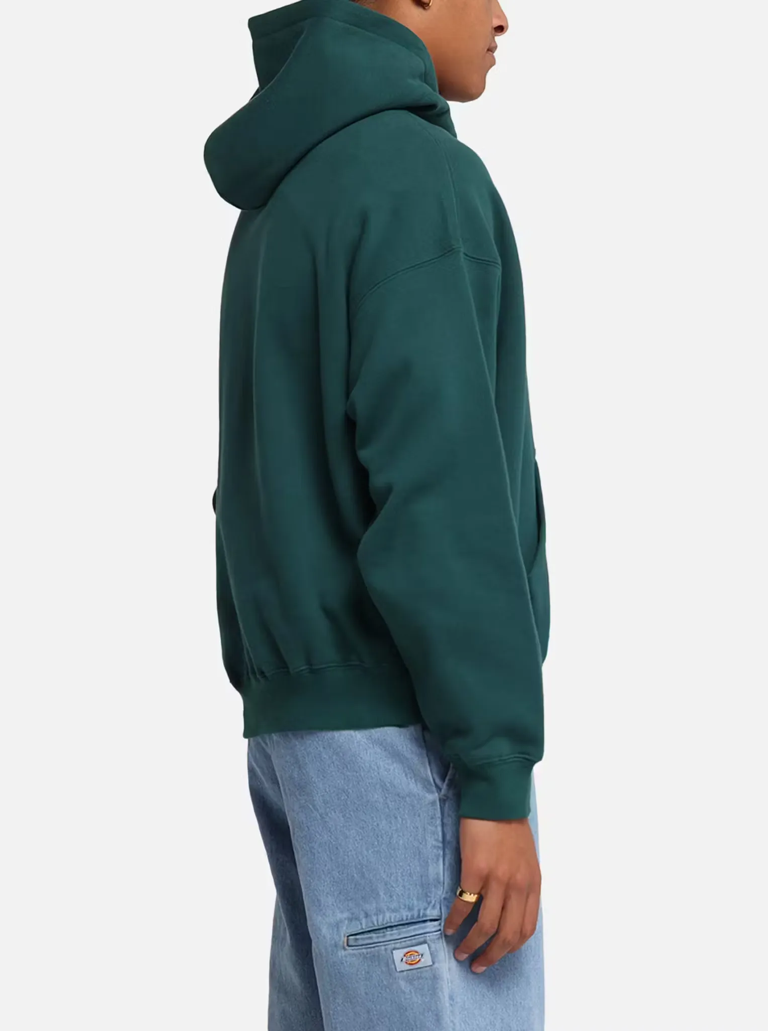 New York Yankees Mid Crest Boxy Hoodie Fashion Energy Turtle like