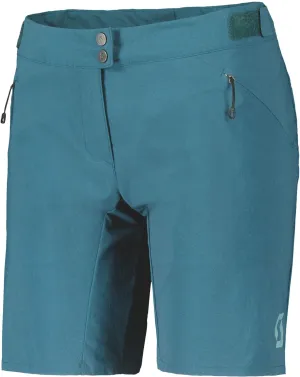 Scott Endurance Loose Fit Padded Womens Cycling Shorts - Blue ReinforcedStressPoints