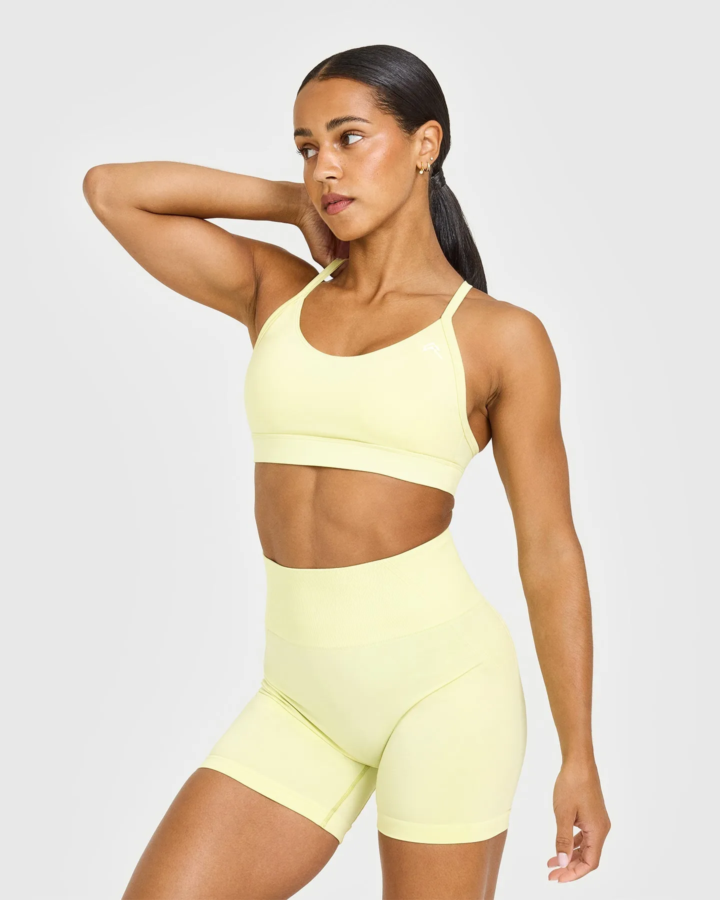 All-day Comfort Everyday Sports Bra | Pastel Yellow Team sports