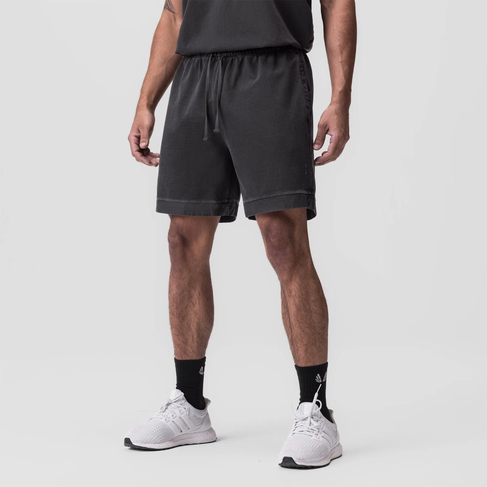 hip look 0782. Tech Essential? Sweat Short - Faded Grey