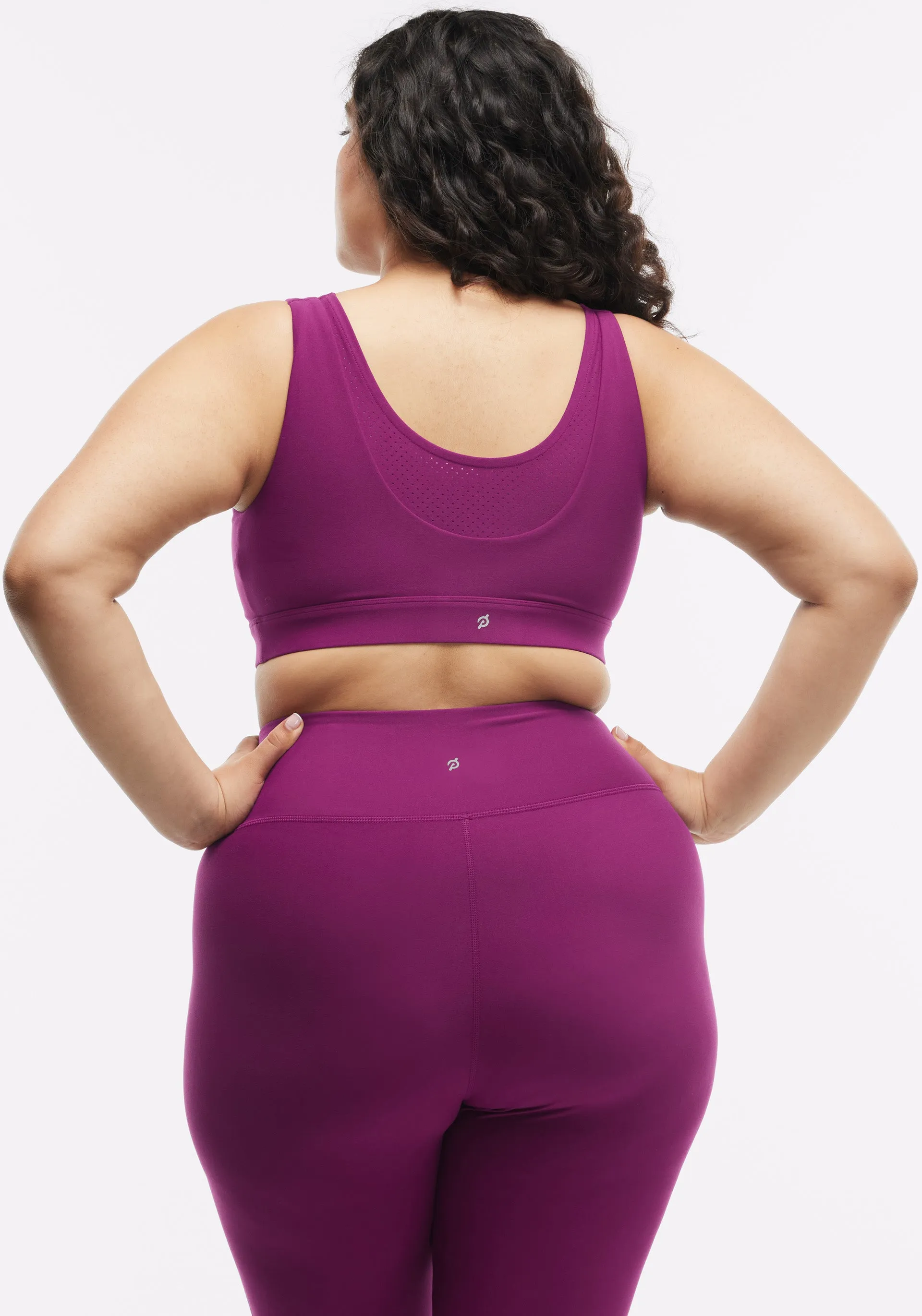Cadent Laser Perforated Bra Monogrammed seams
