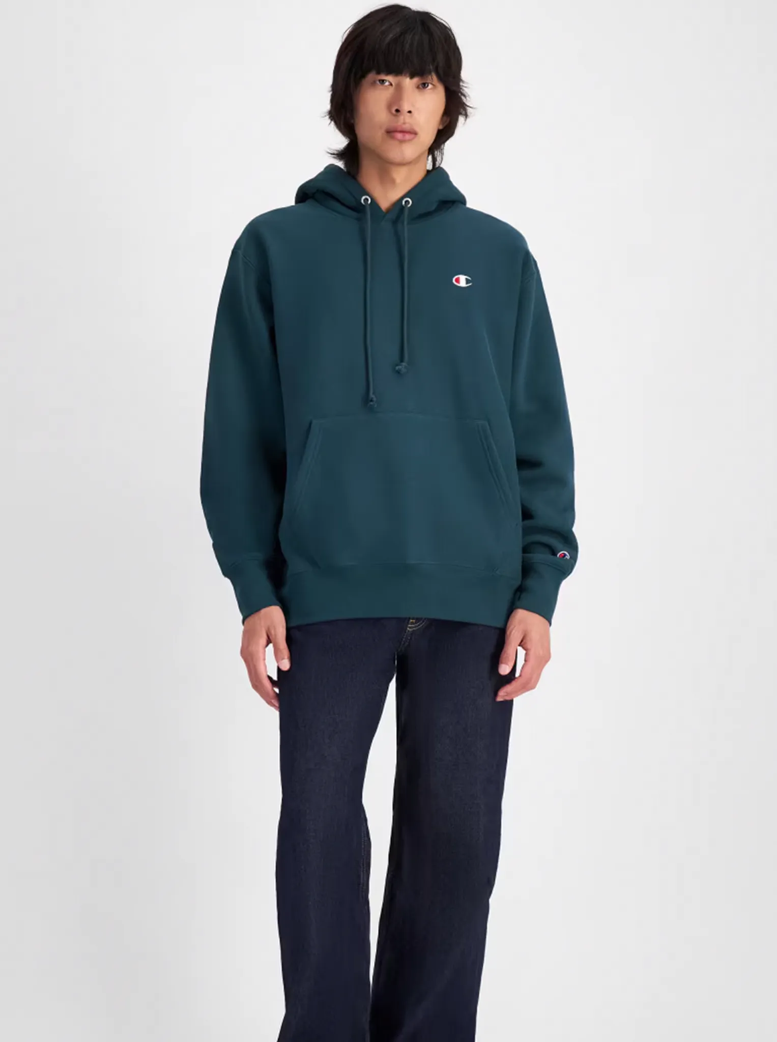City Wear Style Reverse Weave C Logo Hoodie Unisex