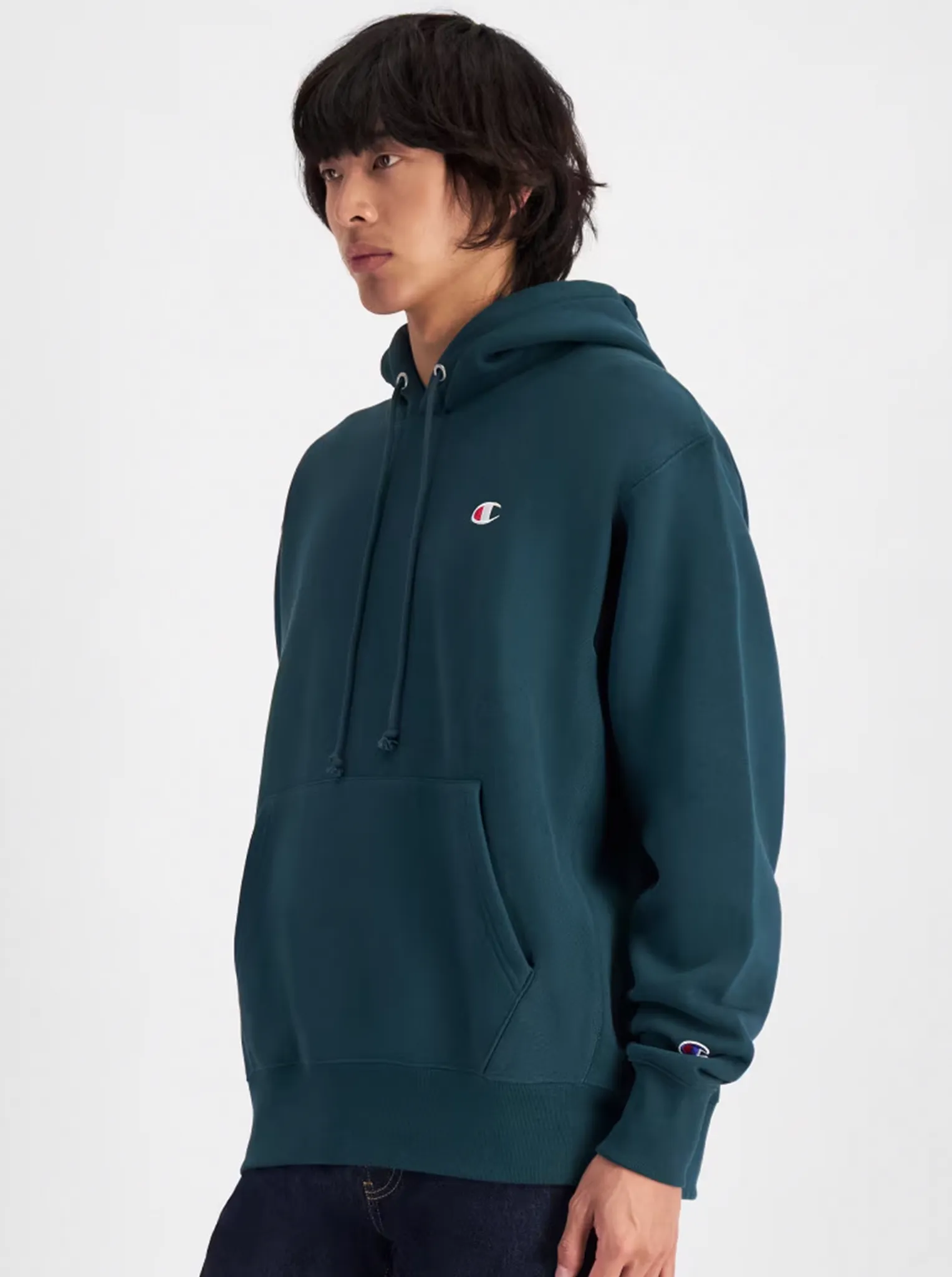 Cosplay wear Sweat Resistant Interior Reverse Weave C Logo Hoodie Unisex