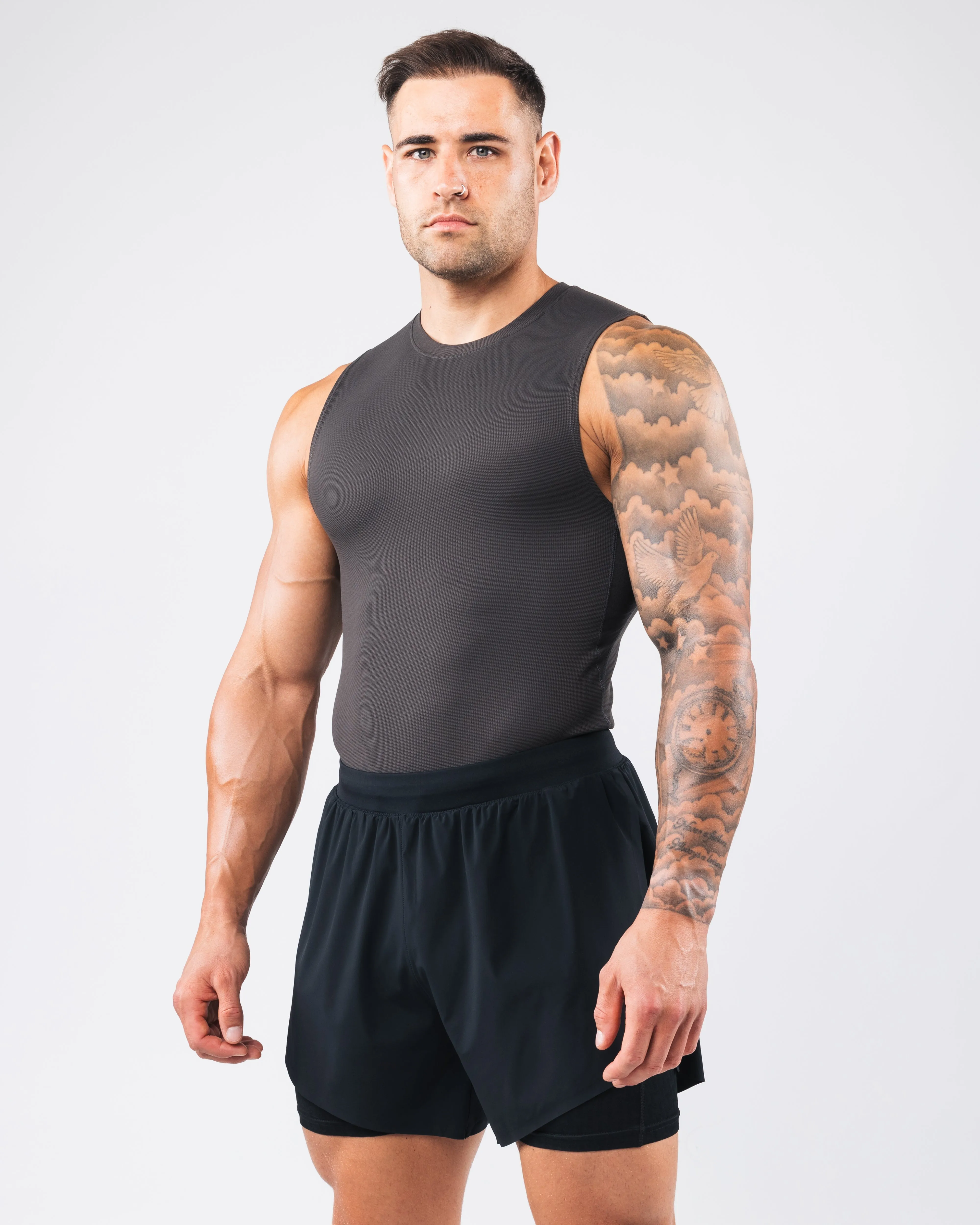 Quick Access Pockets Power Tank - Ink