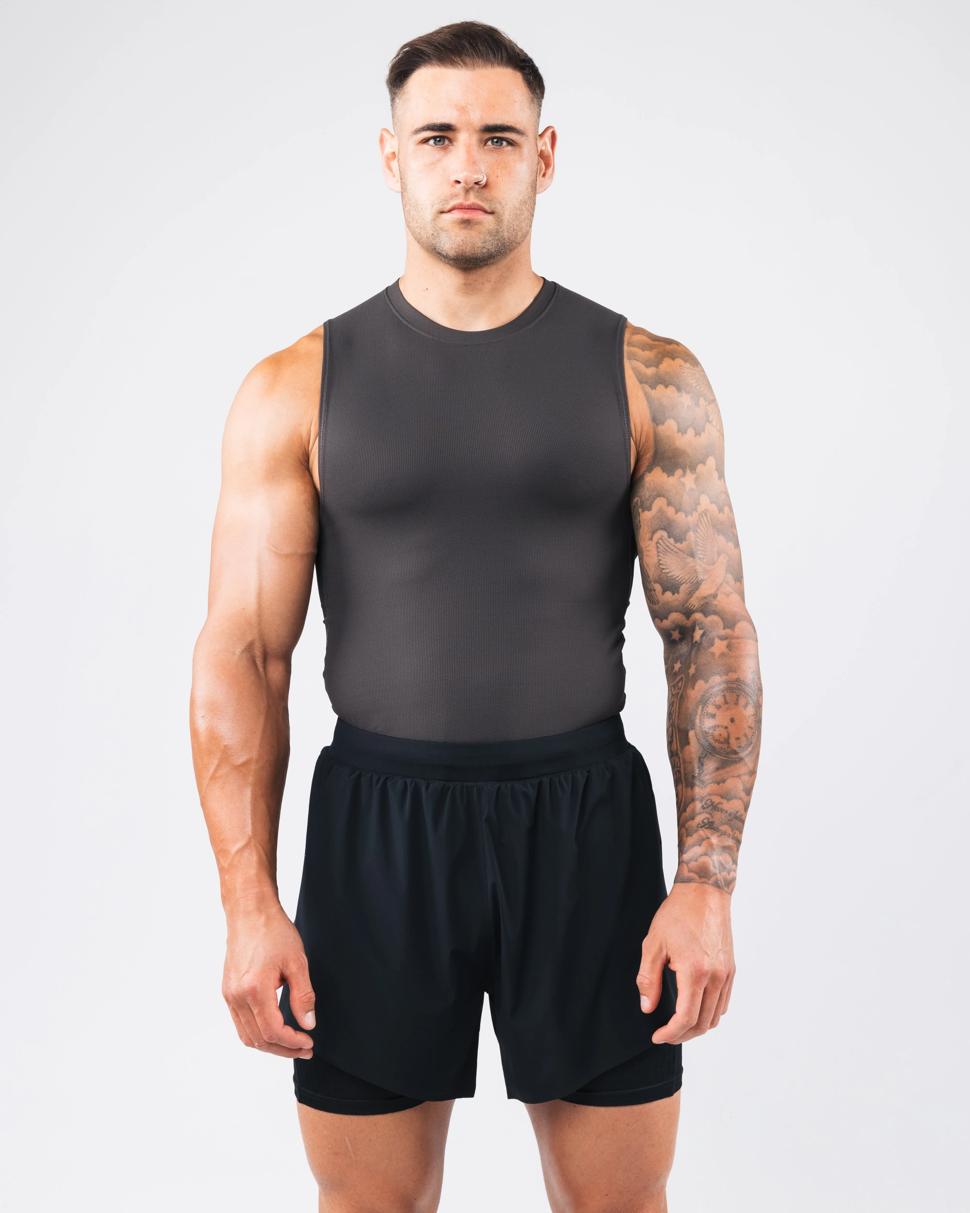 Power Tank - Ink Comfortable layering piece
