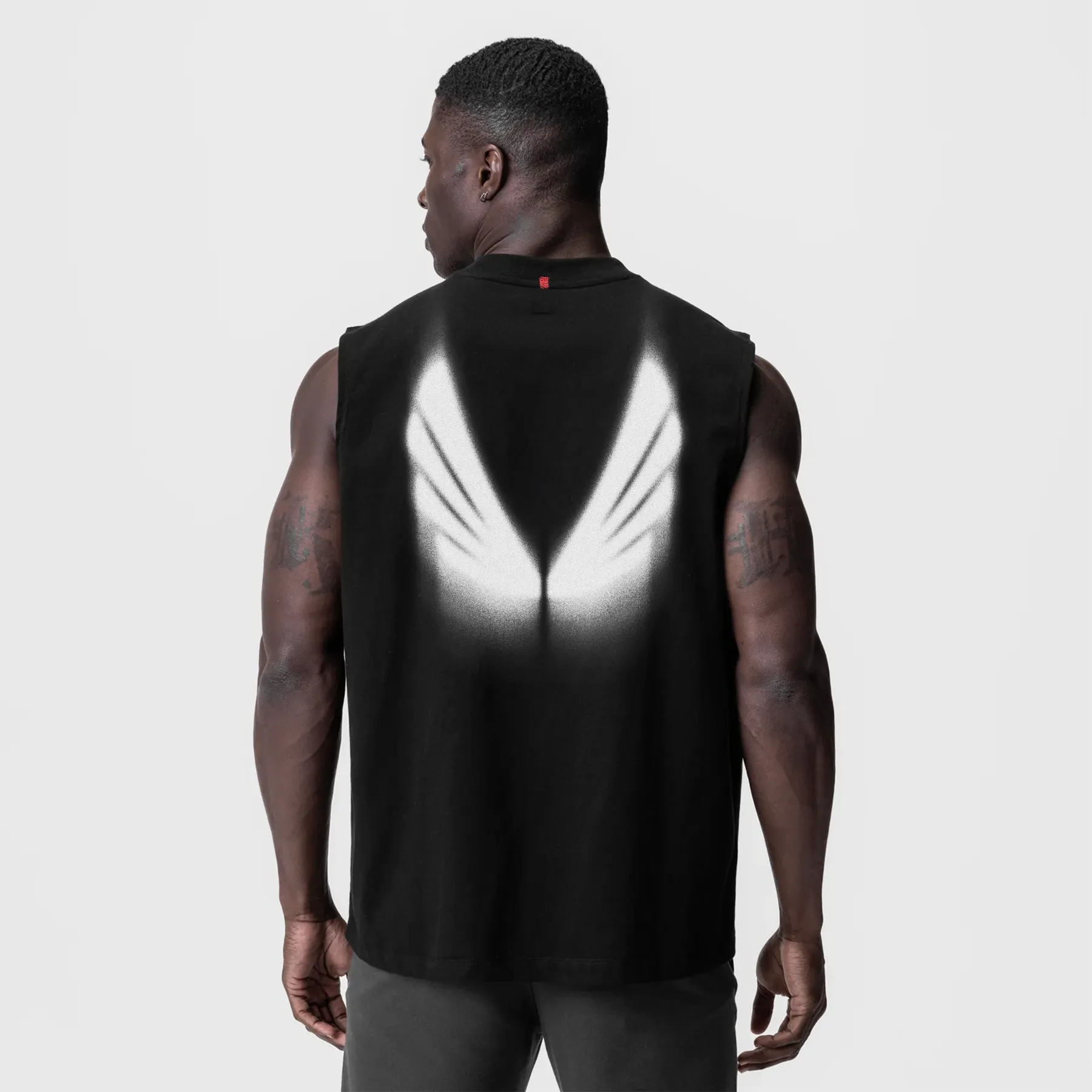 No Slip Interior 0807. Tech Essential? Relaxed Cutoff - Black "Signal Lost"