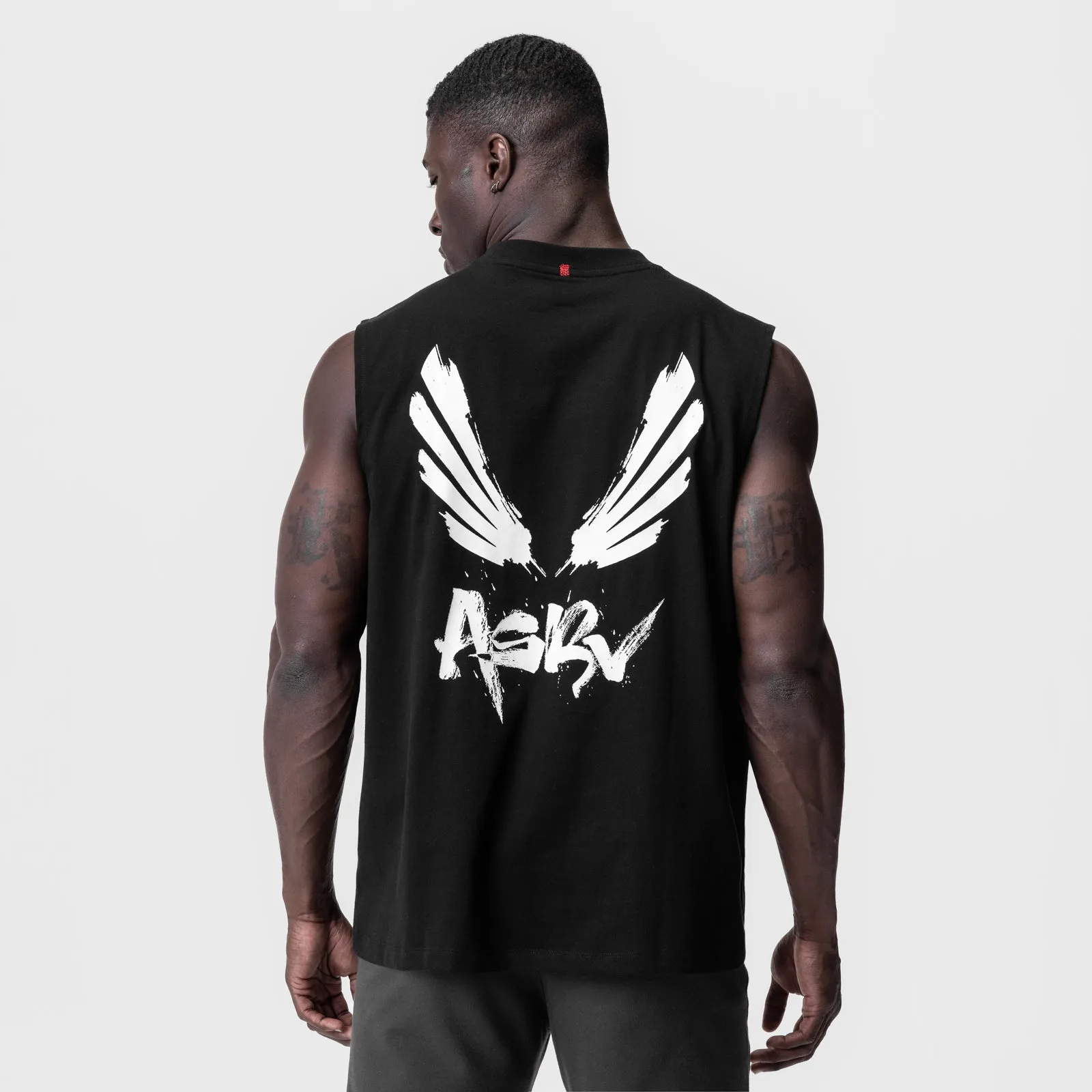 airborne Daily Flexible 0807. Tech Essential? Relaxed Cutoff - Black "Brush Wings/ASRV"