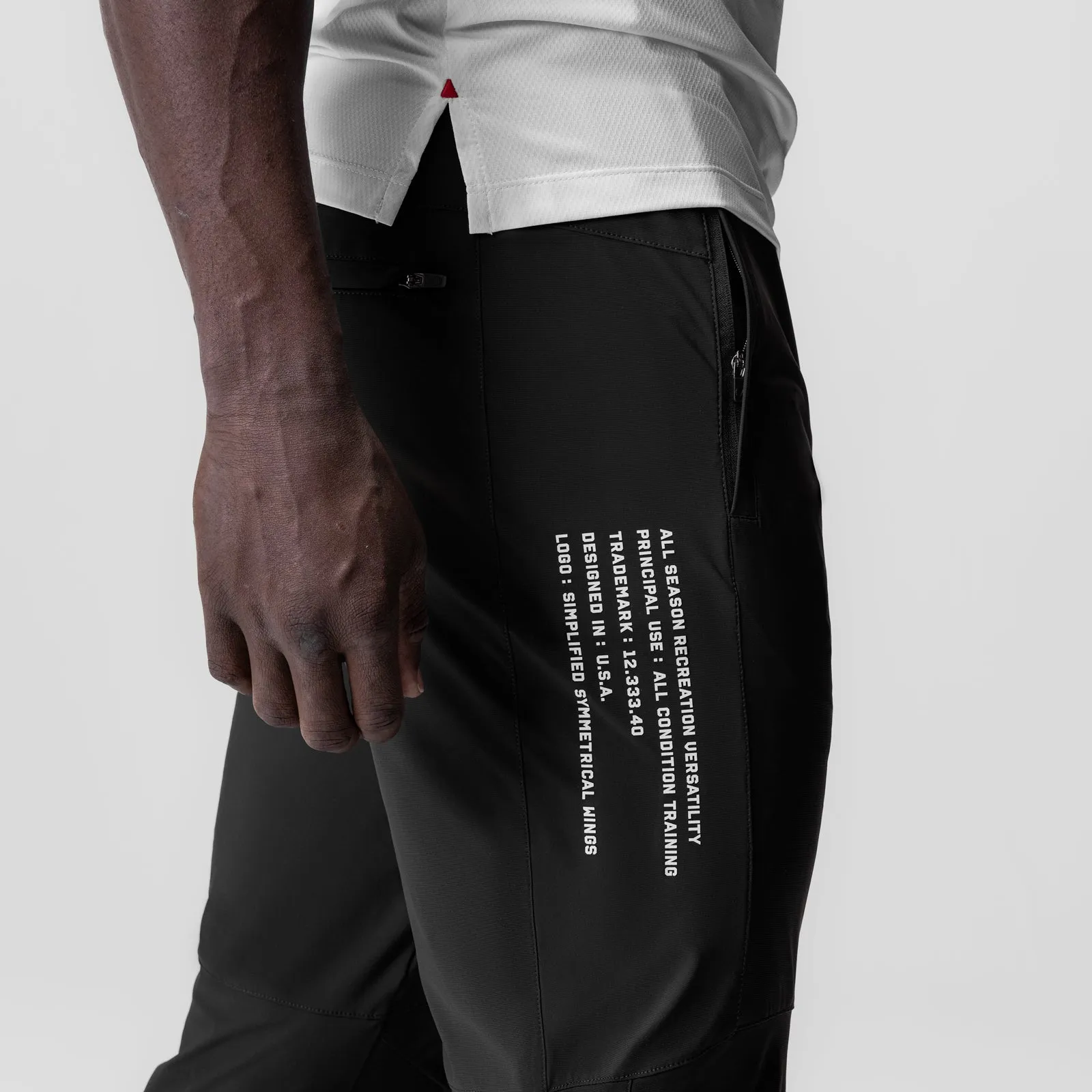 Street Comfort 0959. Tetra-Lite? Moto Jogger - Black "Multi-Text"