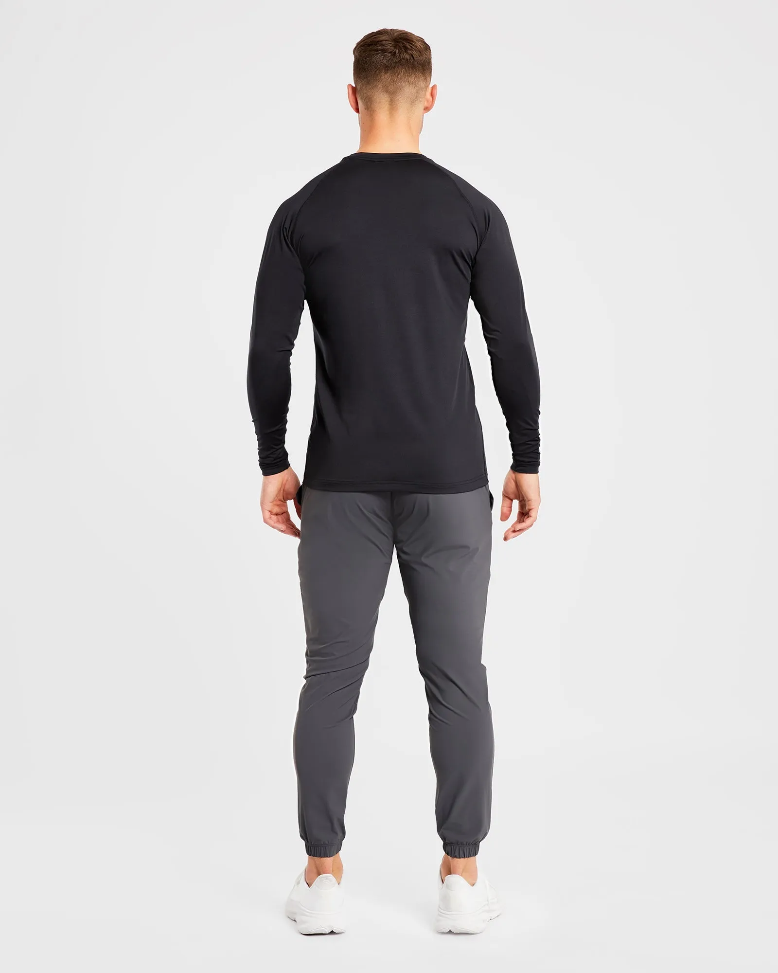 Ascend Cuff Joggers - Charcoal SeamlessPocketDesign Contoured Panel Design