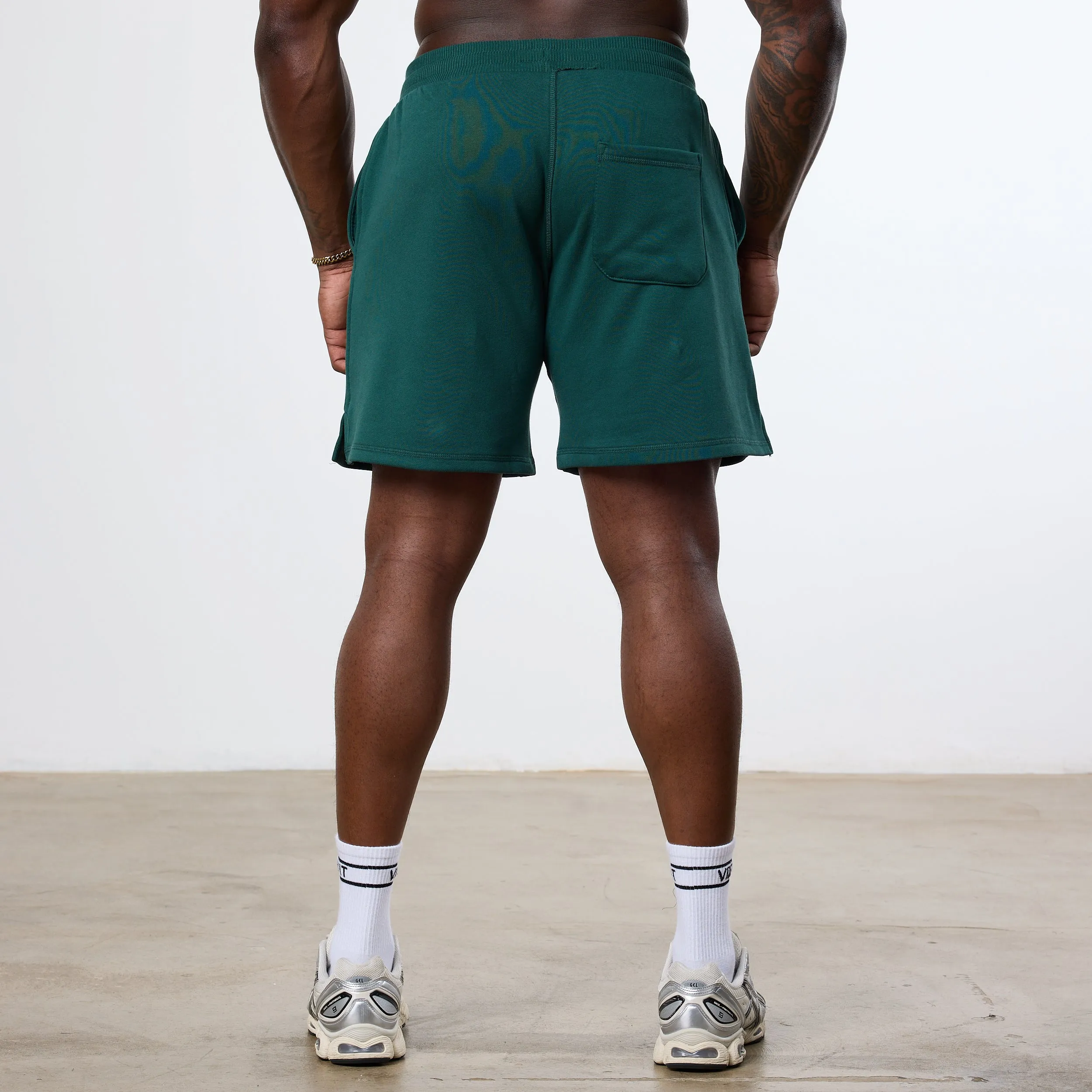 Camouflage Style Vanquish Forest Green Unconquerable Strength Wide Leg Shorts