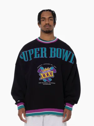 Superbowl XXXI Crew Quick Dry Fabric