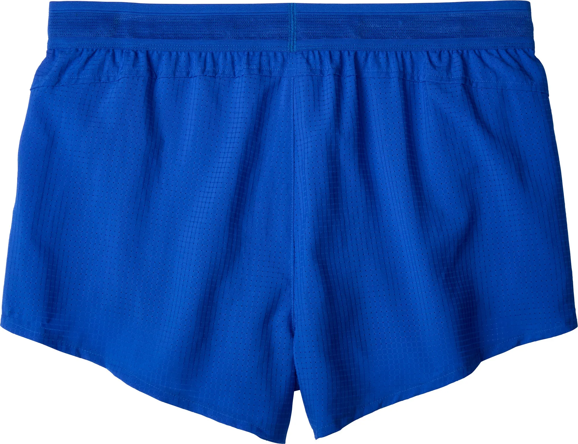 hypoallergenic material Brooks Elite 3 Inch Split Mens Running Shorts - Blue