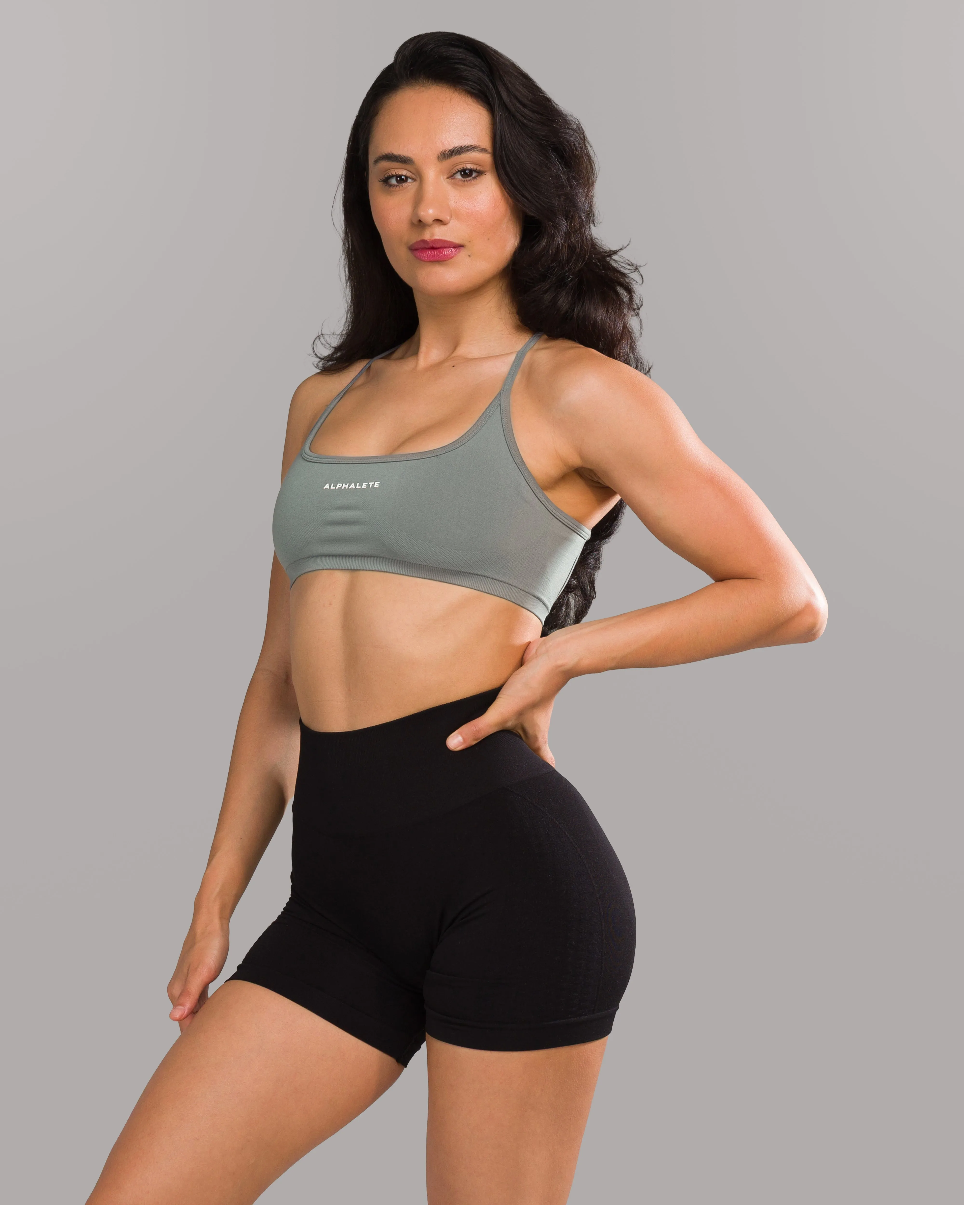 Versatile Style Anti-chafe Amplify Open Back Bra - Ride