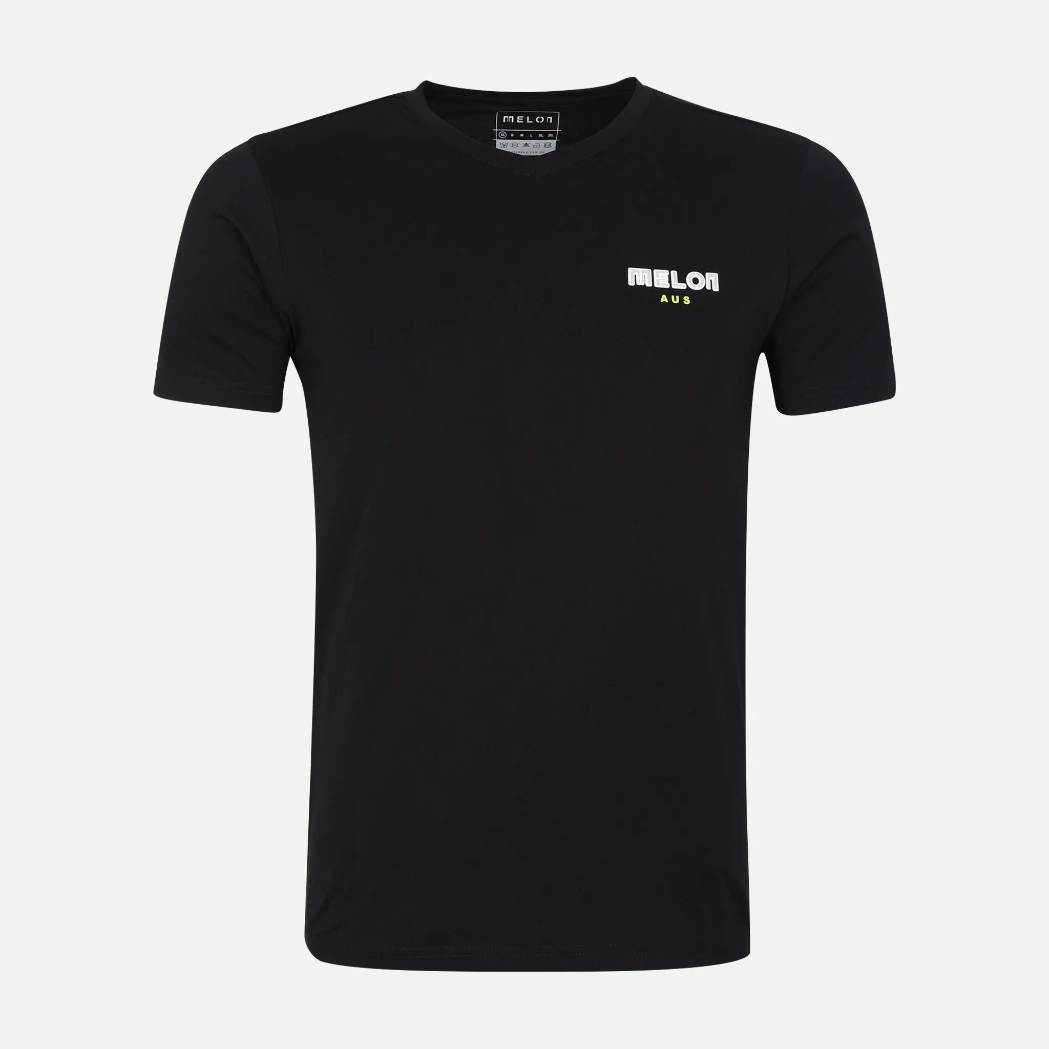 MEN T-SHIRT V-NECK PLUS FIT Travel Proof