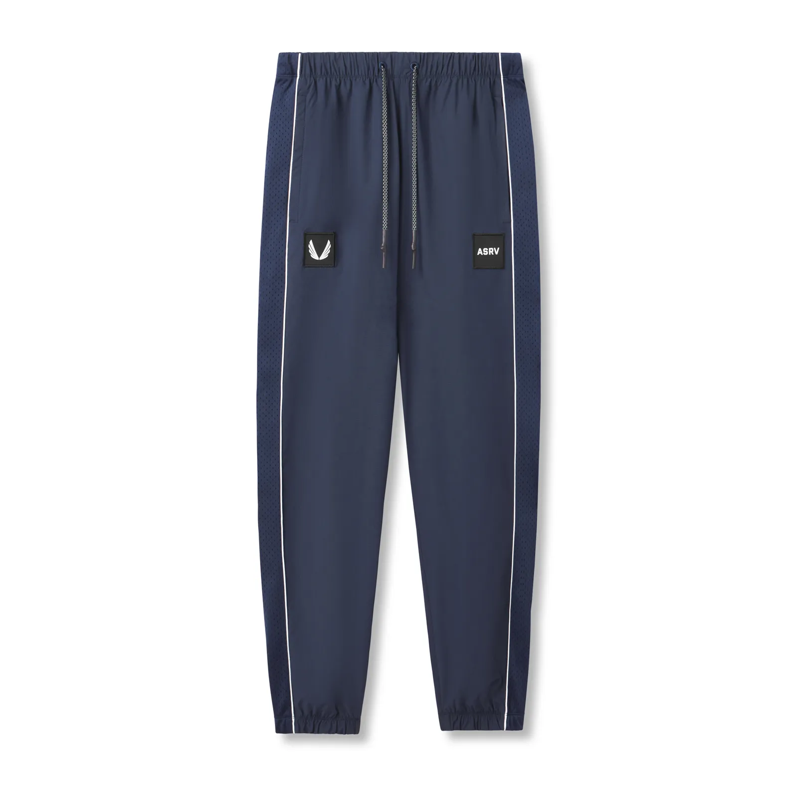 0796. Ripstop Oversized Track Pant - Navy "Patch" QuickDryTech Workwear