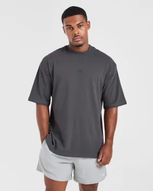 Craft Oversized T Shirt - Charcoal MoistureWicking