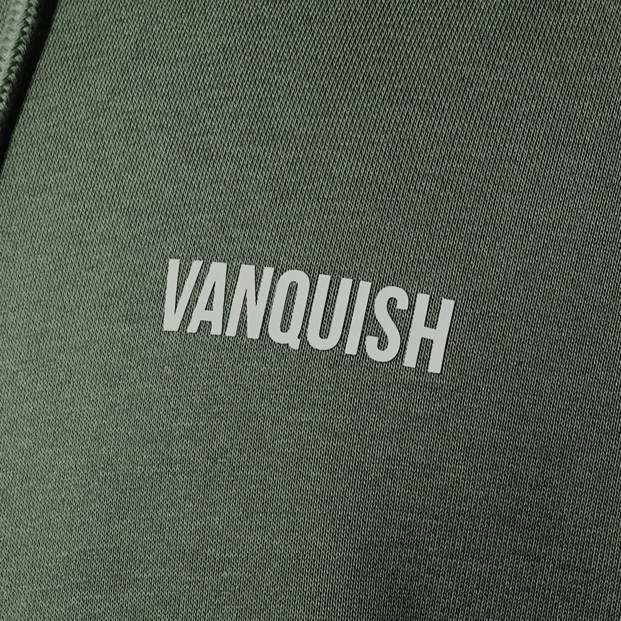 Vanquish Essential Forest Green Oversized Pullover Hoodie Side Pockets