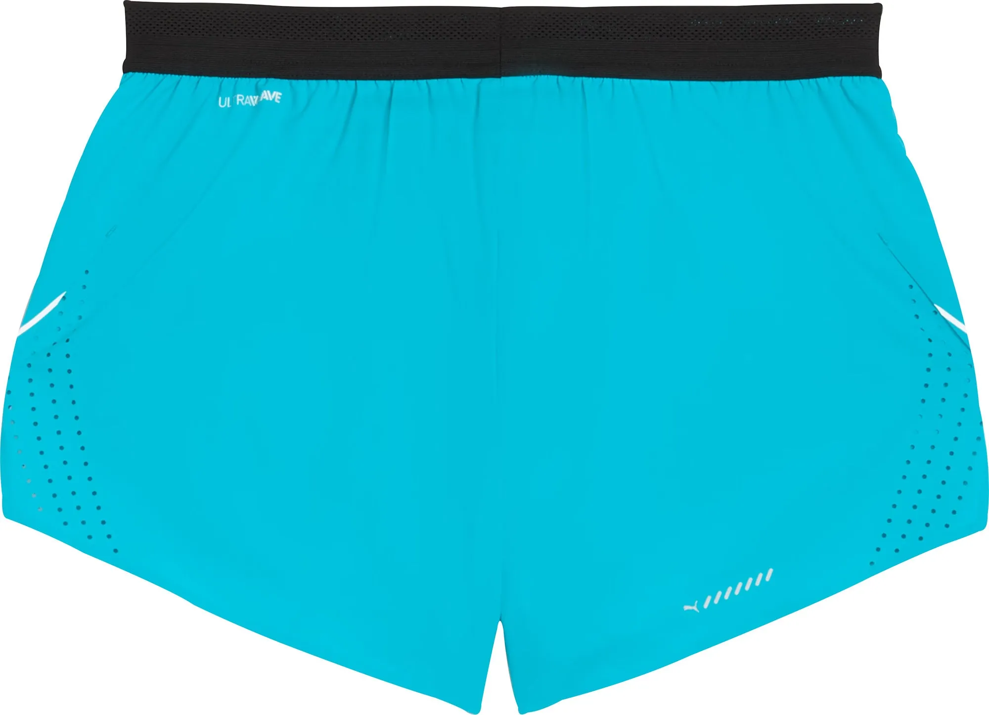 Puma Raceday Ultraweave 3 Inch Split Mens Running Shorts - Blue Flexible Pocket Placement