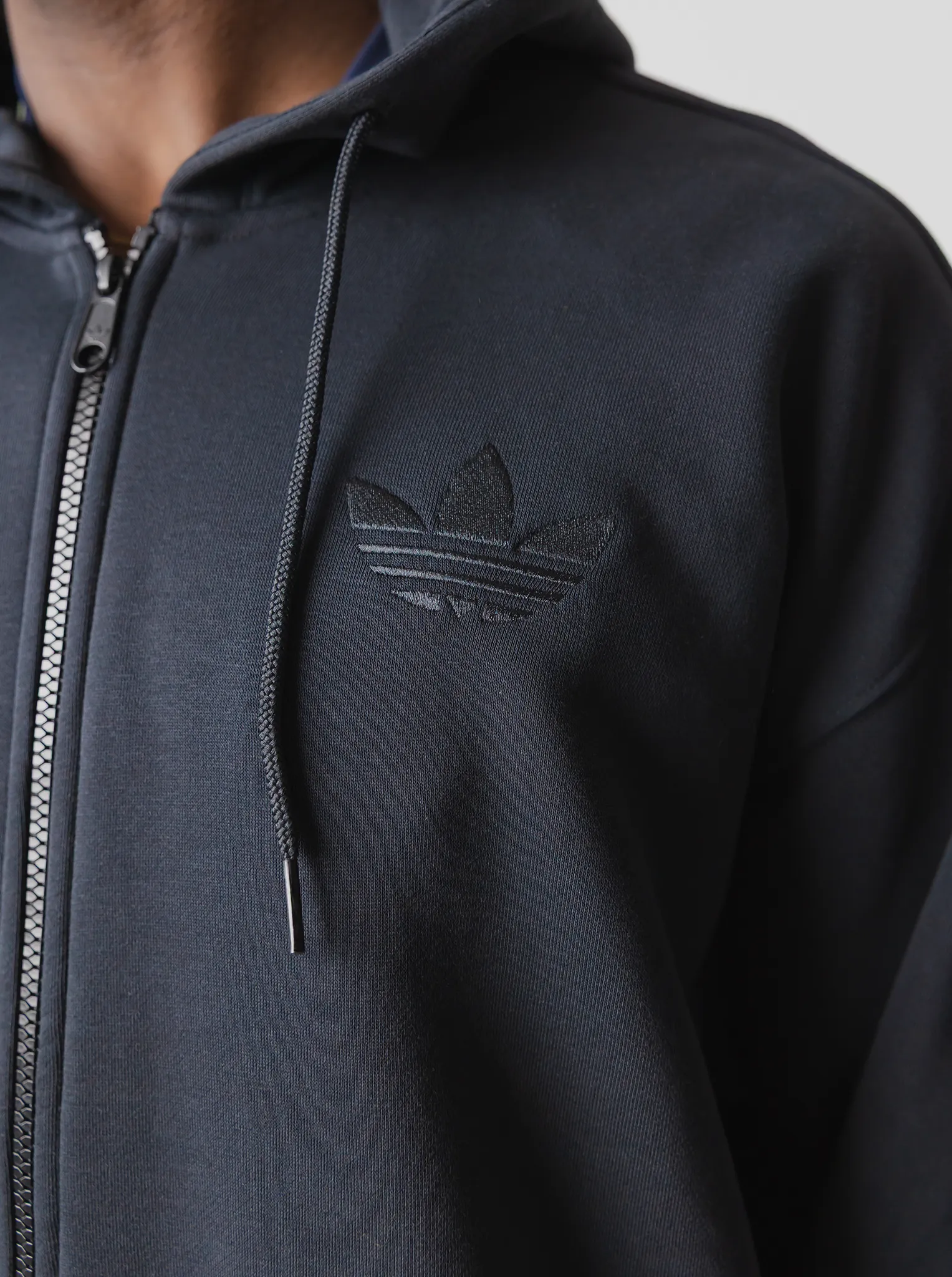 Adicolor Oversized Full-Zip Hoodie Street Fashion Soft touch finish