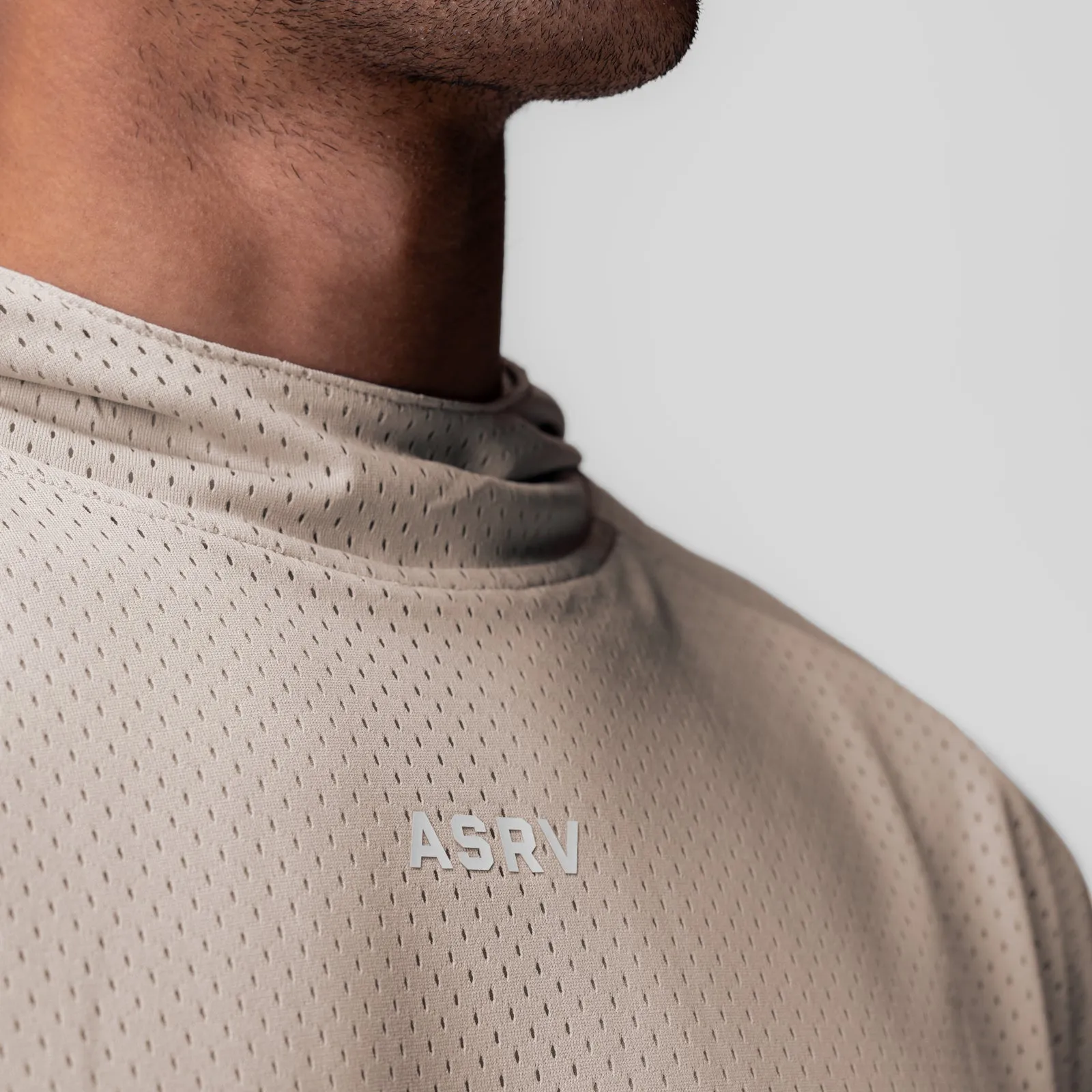 Athlete Favorite 0983. Reversible 2-in-1 Cutoff Hoodie - Chai