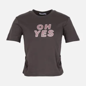 WOMEN CROPPED T-SHIRT FadeResistant Color Soft Core
