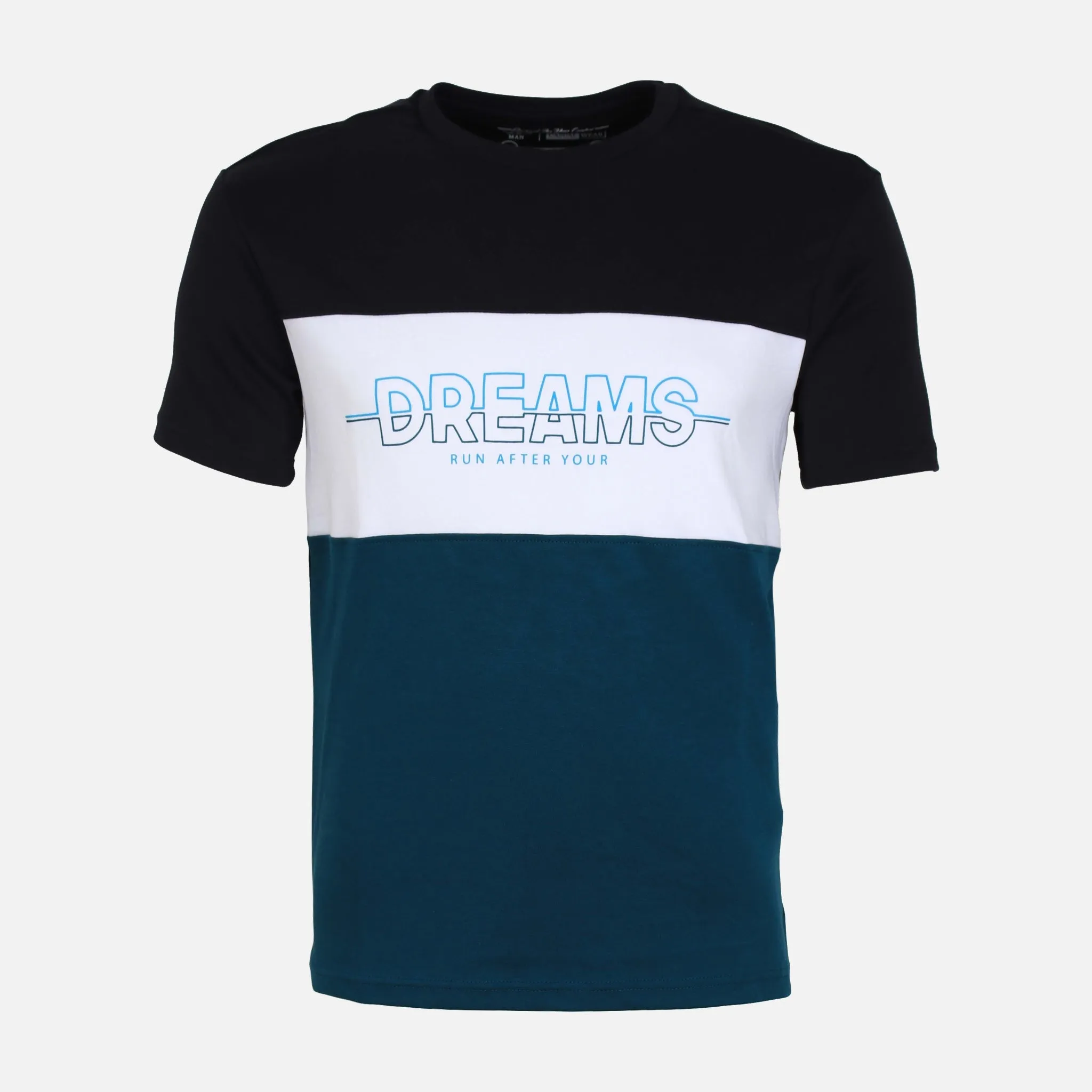 MEN T-SHIRT REGULAR FIT AllSeasonWear HiddenZipperClosure