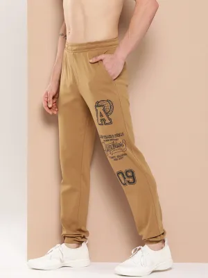 Linen blend Wrinkle Free Fabric Athletic Track Joggers