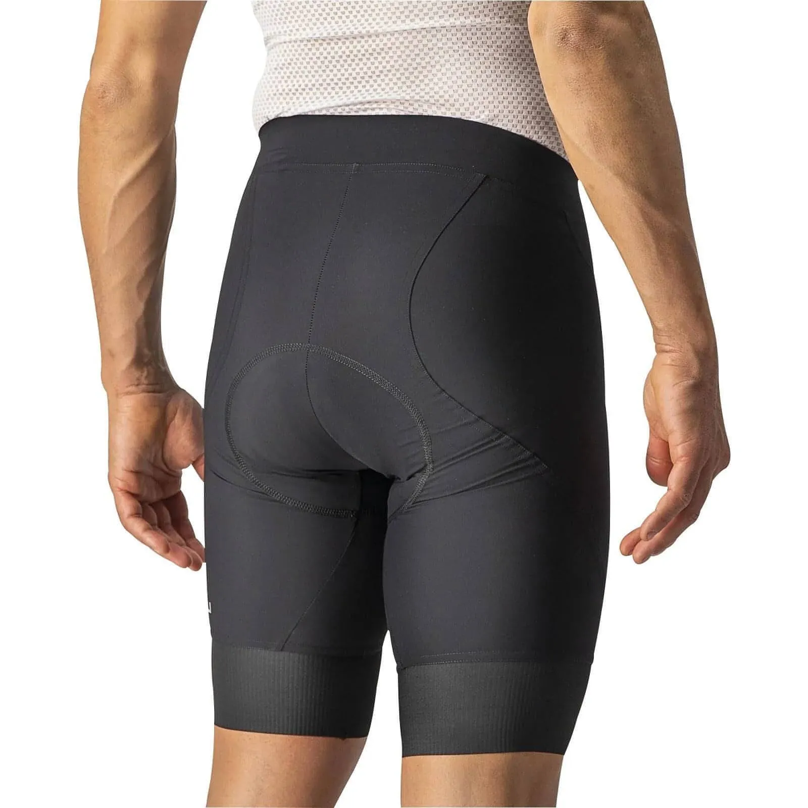 Denim shorts Castelli Endurance 3 Mens Cycling Shorts - Black