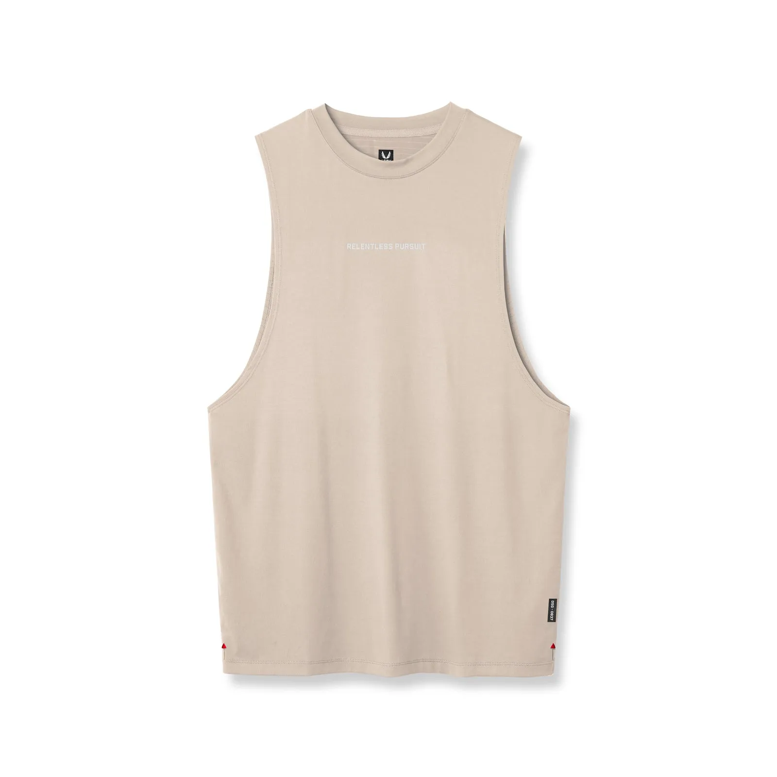 Agricultural - useful Urban Style 0837. 3D-Lite? 2.0 Lycra? Muscle Tank - Sand Smoke "RP"