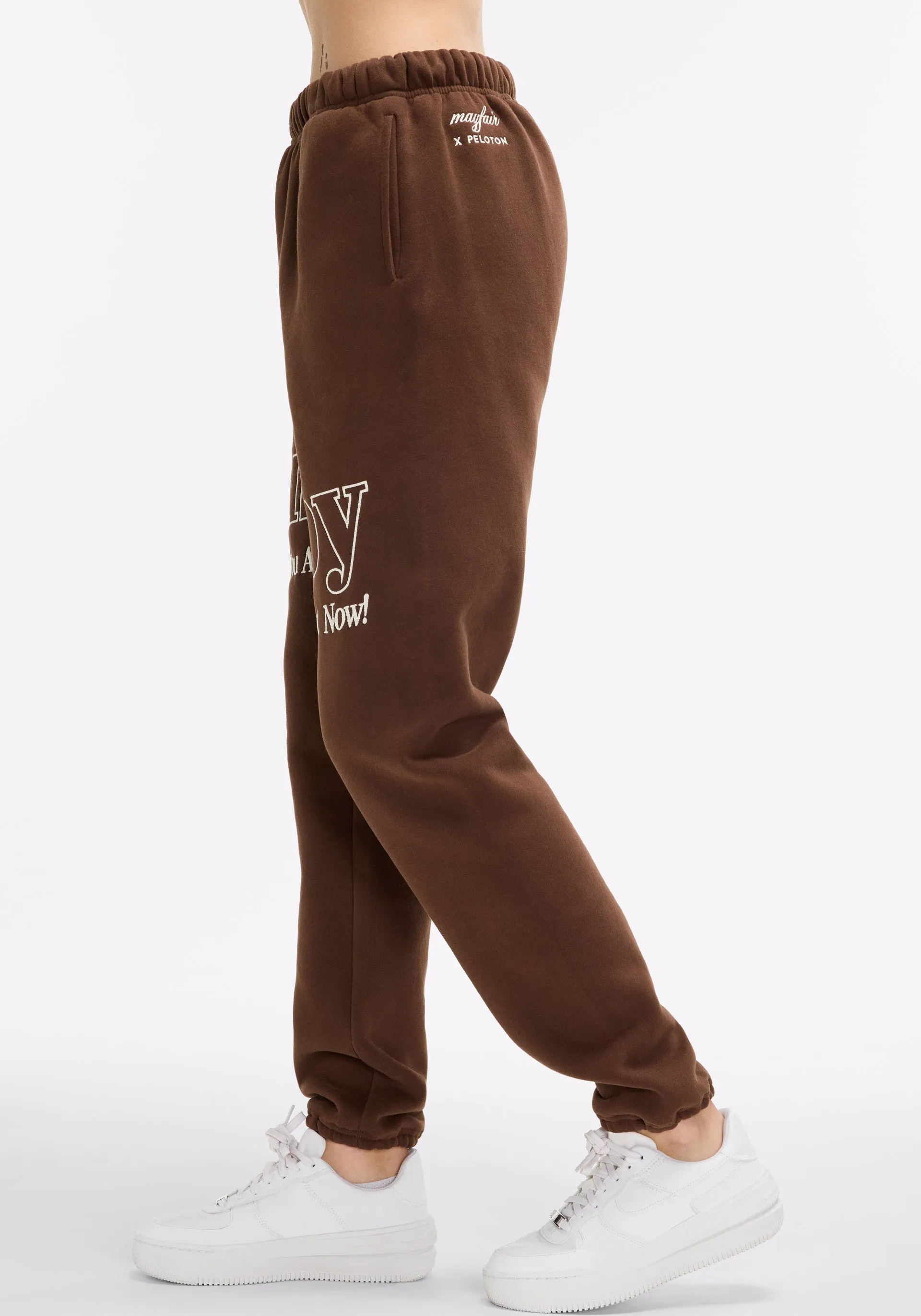 Enjoy Where You Are Sweatpants High Durability Thread