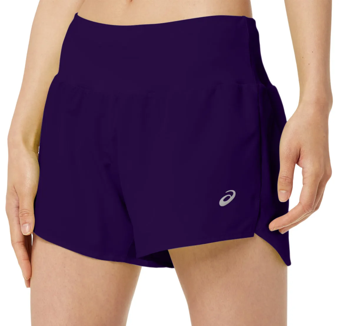 Classic Style Asics Road 3.5 Inch Womens Running Shorts - Blue