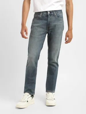 Men's 511 Blue Slim Fit Mid Rise Jeans Urban Style Fit For Life