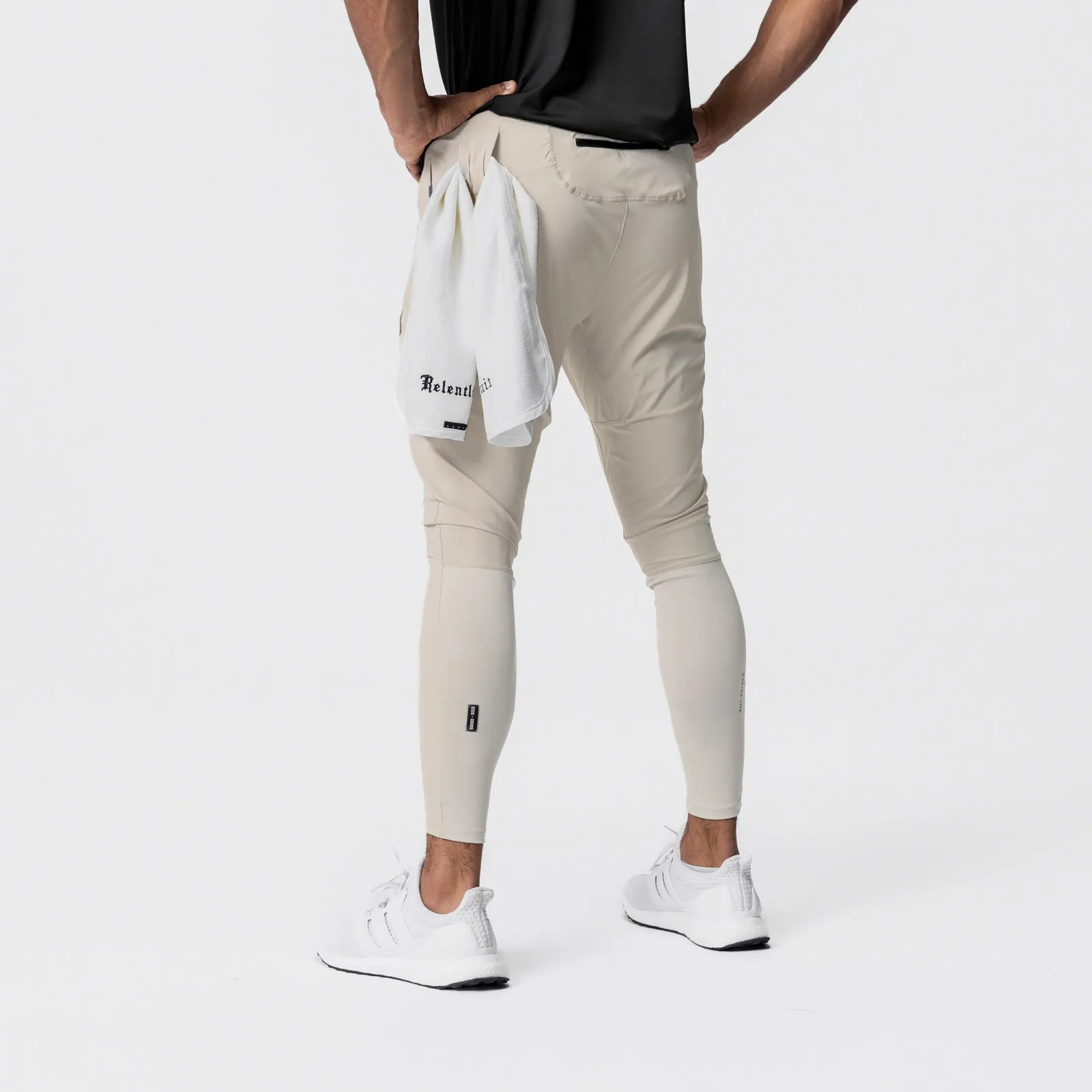 Vintage Wash 0699. Tetra-Lite? Hybrid Jogger - Sand Smoke
