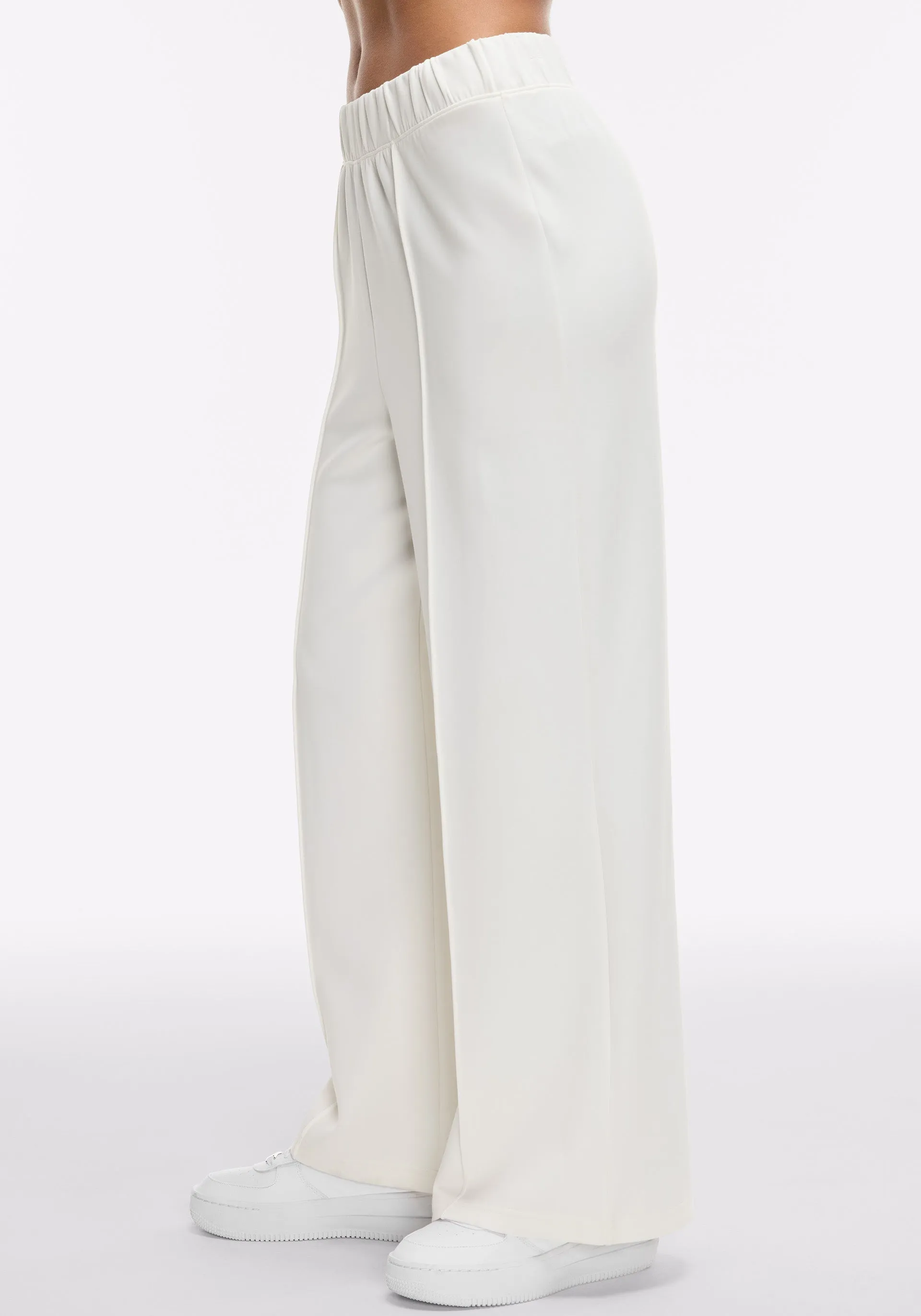 Washed Interlock Pintuck Pant TemperatureRegulation Seamless Waistband