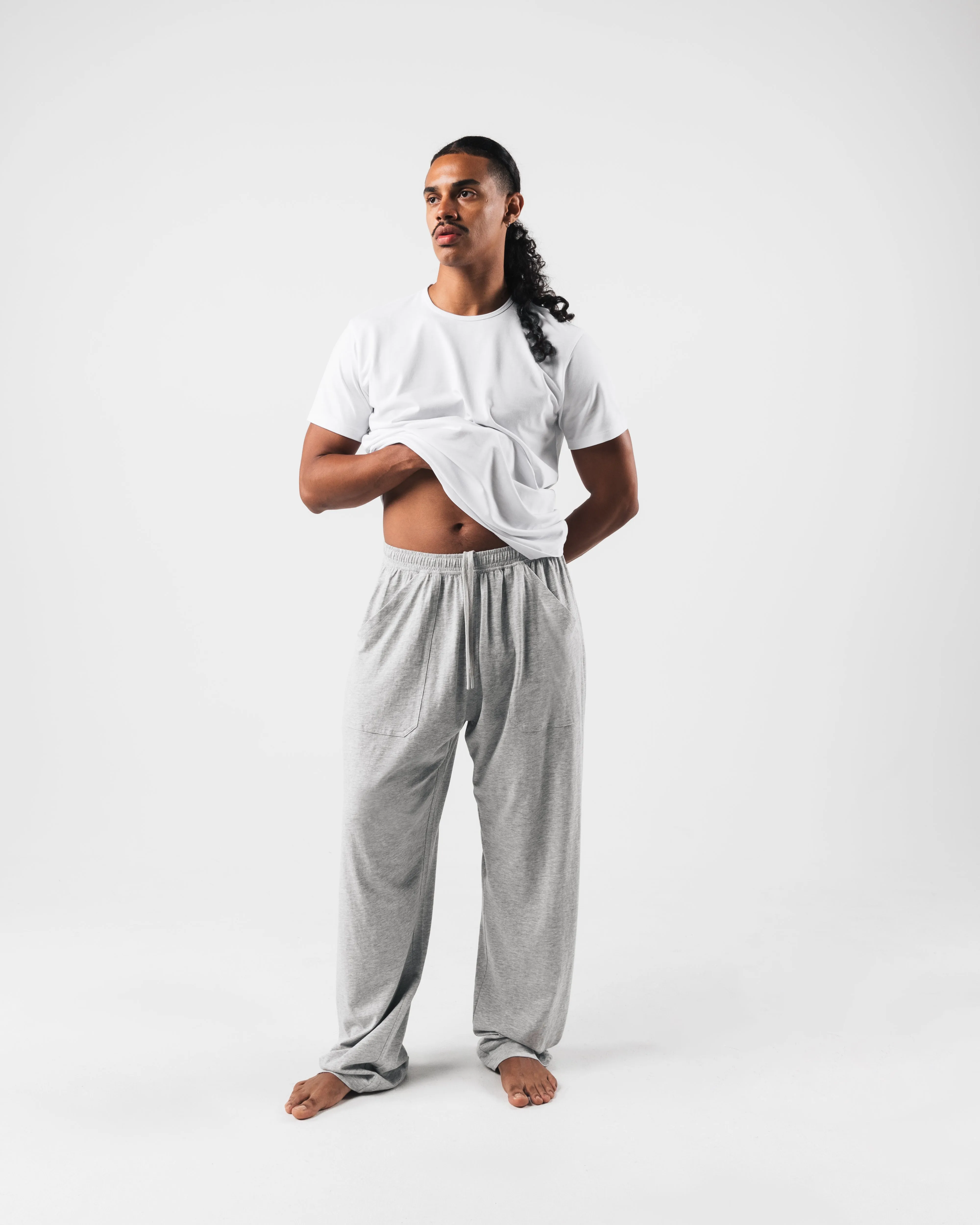 Move Easy Zero Classic Straight Leg Pant - Heather Grey