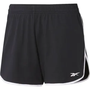 Reebok Meet You There Womens Training Shorts - Black Solid Color