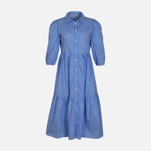 WOMEN 3/4 SLEEVE LONG DRESS ConvertibleStyle CompressionKnit